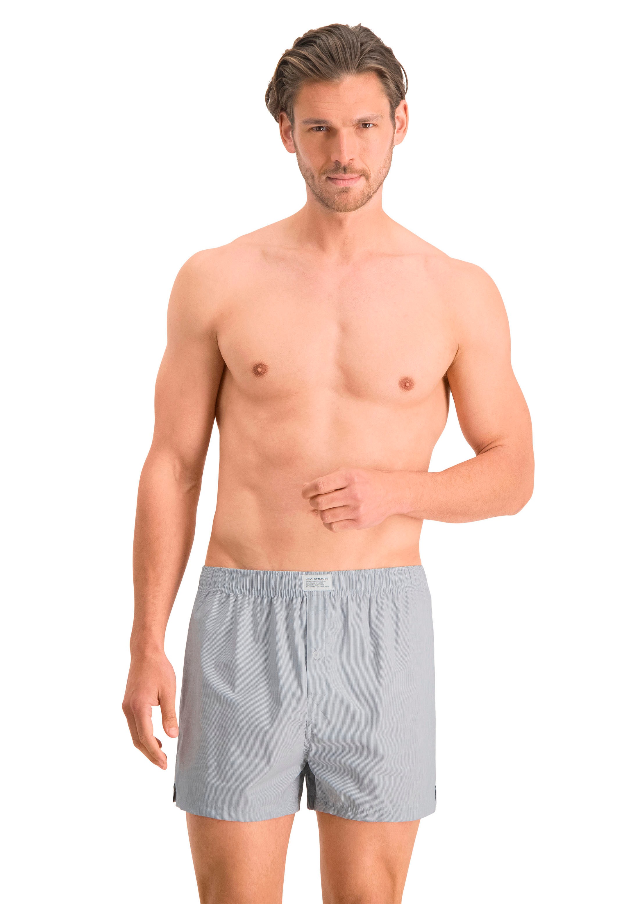 Levi's® Boxer, (Packung, 2er-Pack), mit Logo-Bund