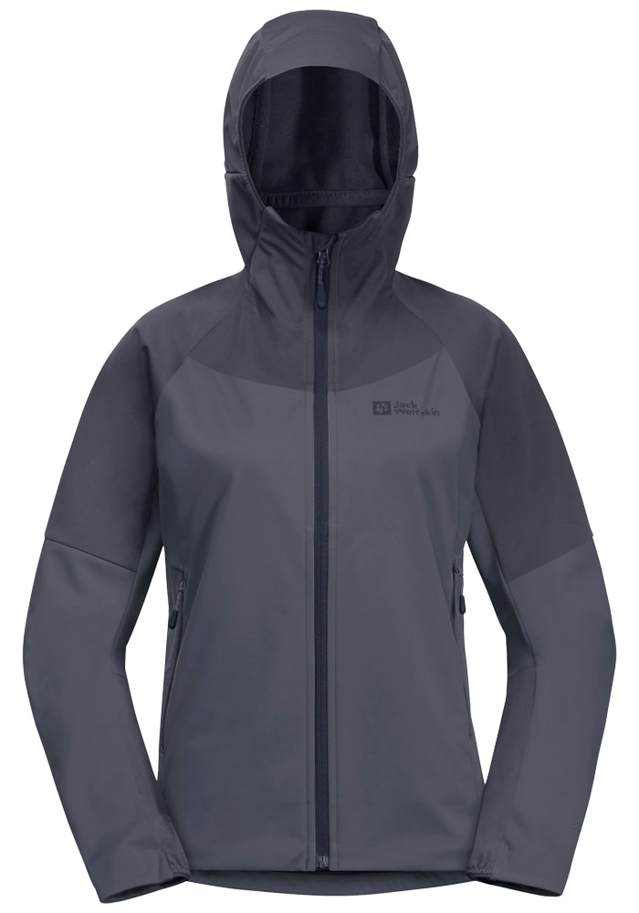 Jack Wolfskin Outdoorjacke »BRISSTAL HOODY W«, mit Kapuze