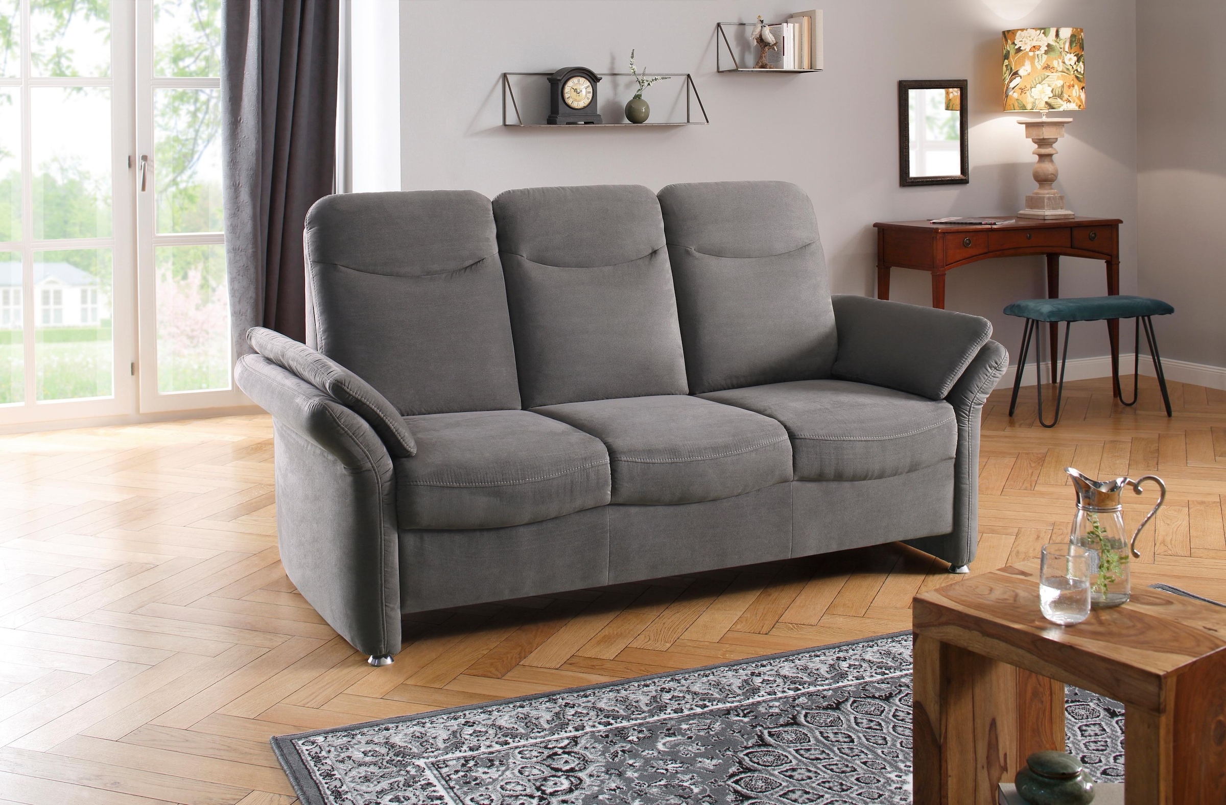 Home affaire 3-Sitzer »Tahoma« mit Armteilverstellung, Federkern