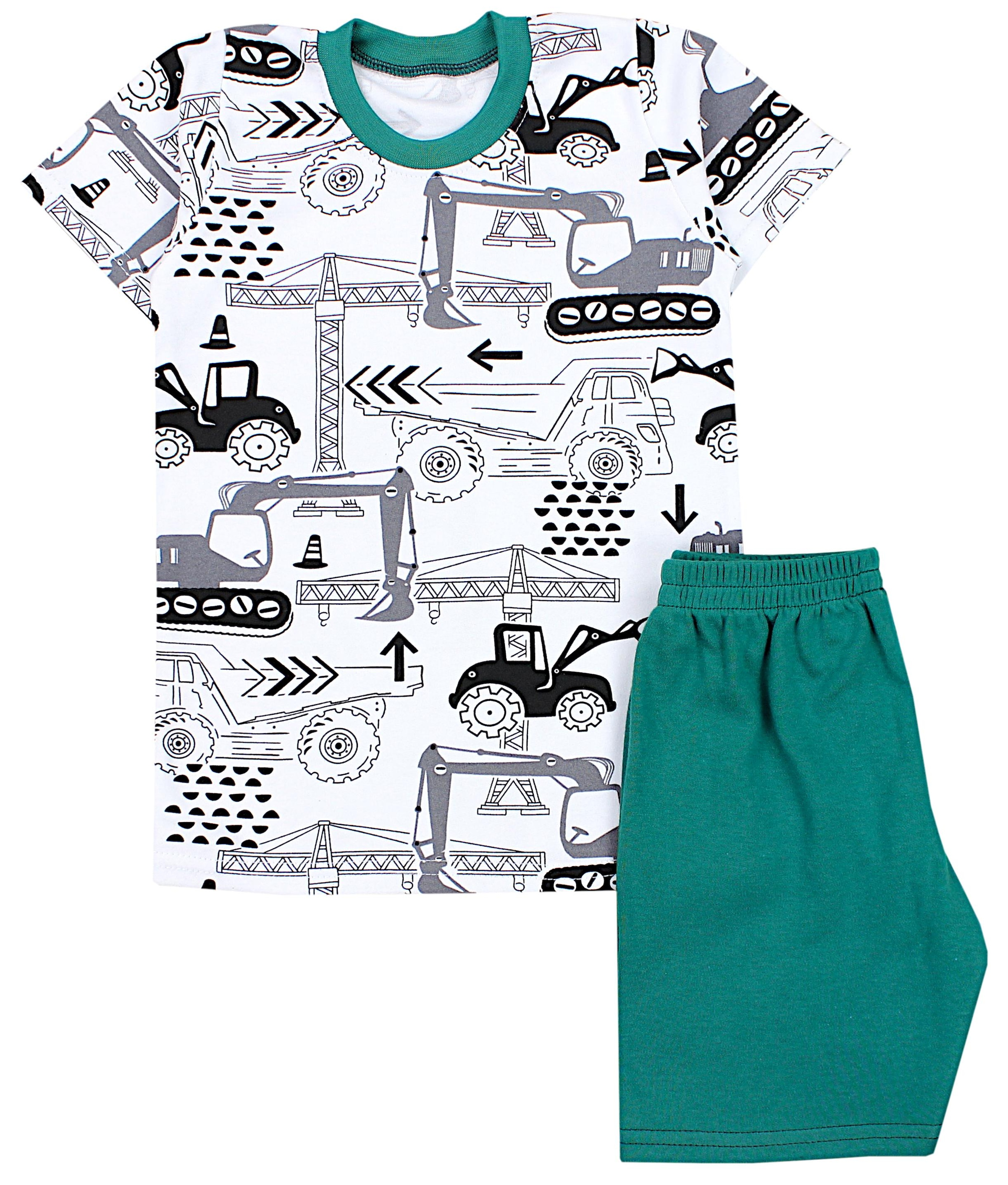 TupTam Shorty »Schlafanzug Kinder Jungen Pyjama Set Kurzarm 2-teilig Sommer«
