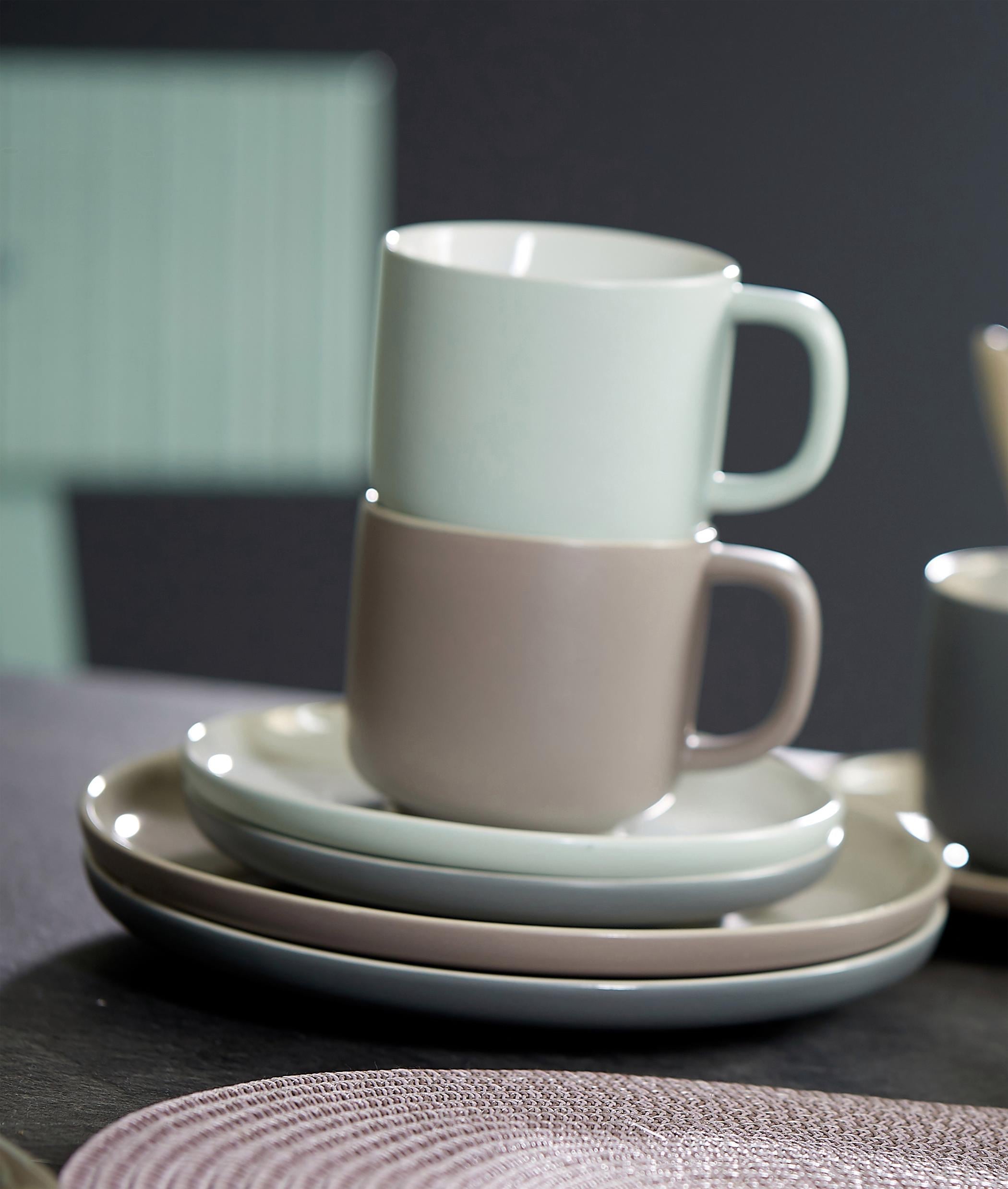 Ritzenhoff & Breker Kaffeeservice »Geschirr-Set, Service Jasper«, (Set, 12 tlg.), Scandic Style, 12 Teile, für 4 Personen