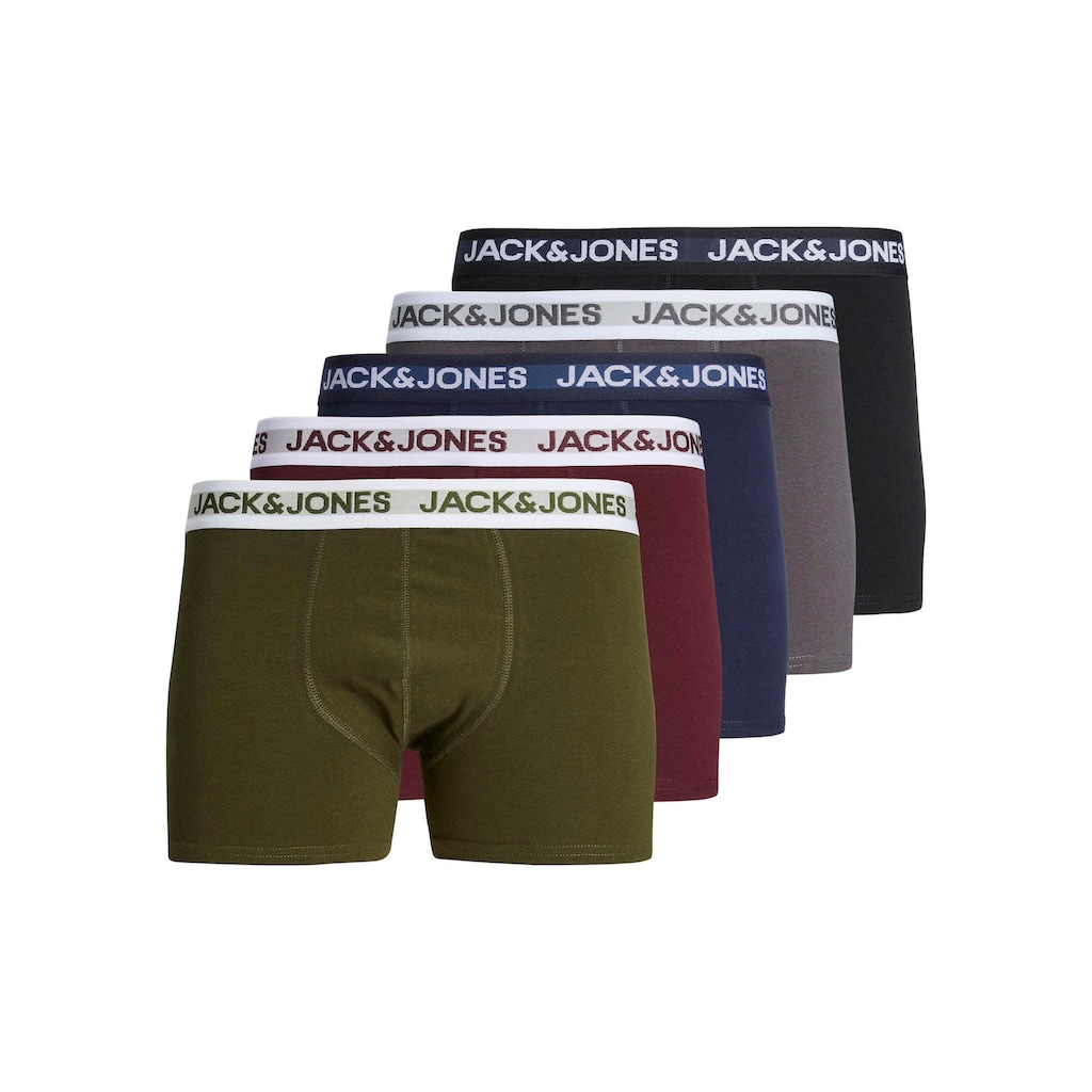 Jack & Jones Boxershorts »JACBLACK FRIDAY TRUNKS 5 PACK ONLINE LN«, (Packung, 5 St.)
