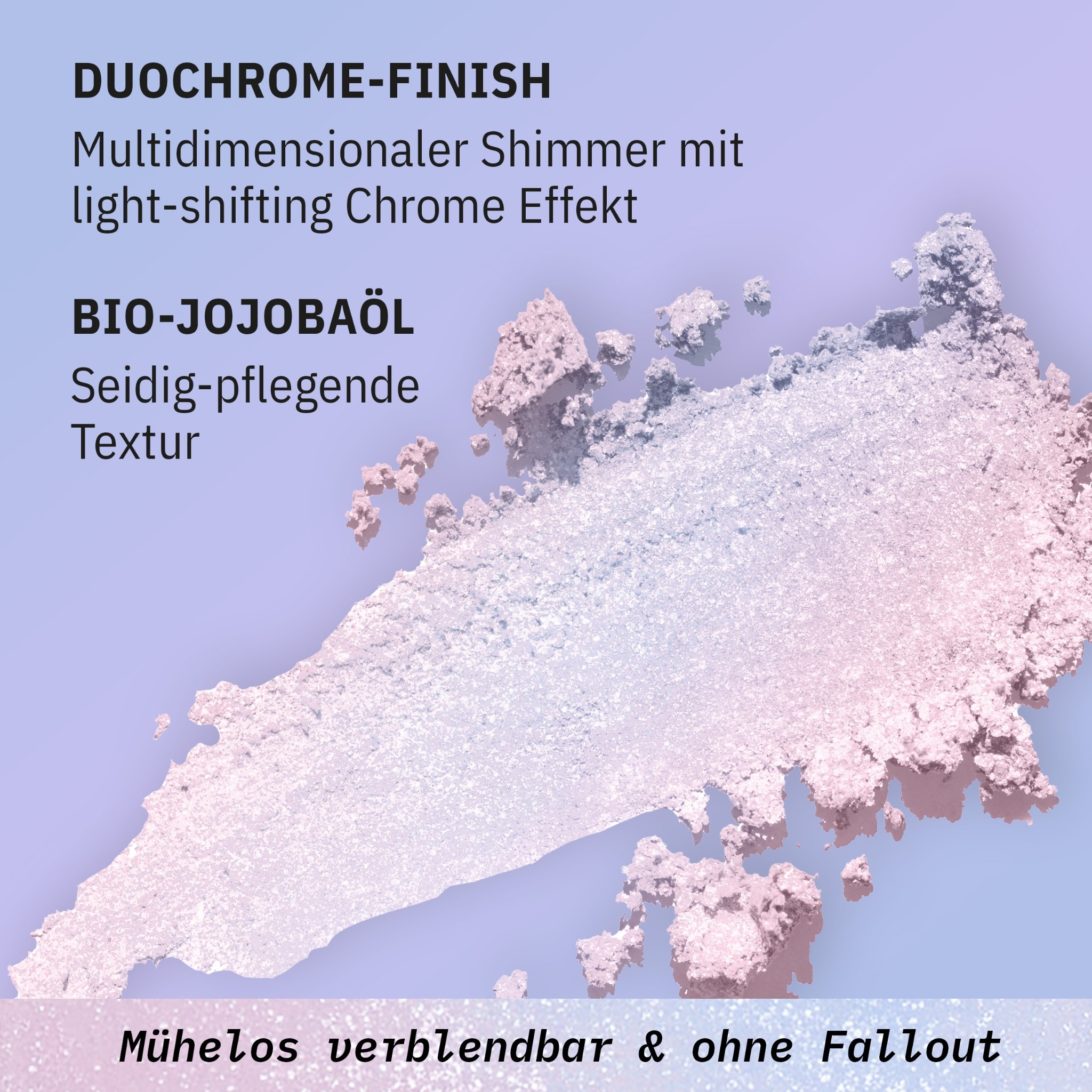 SANTE Lidschatten »Eyeshadow Aura Shade« Lidschatten, mit Duochrom Finish, langanhaltend