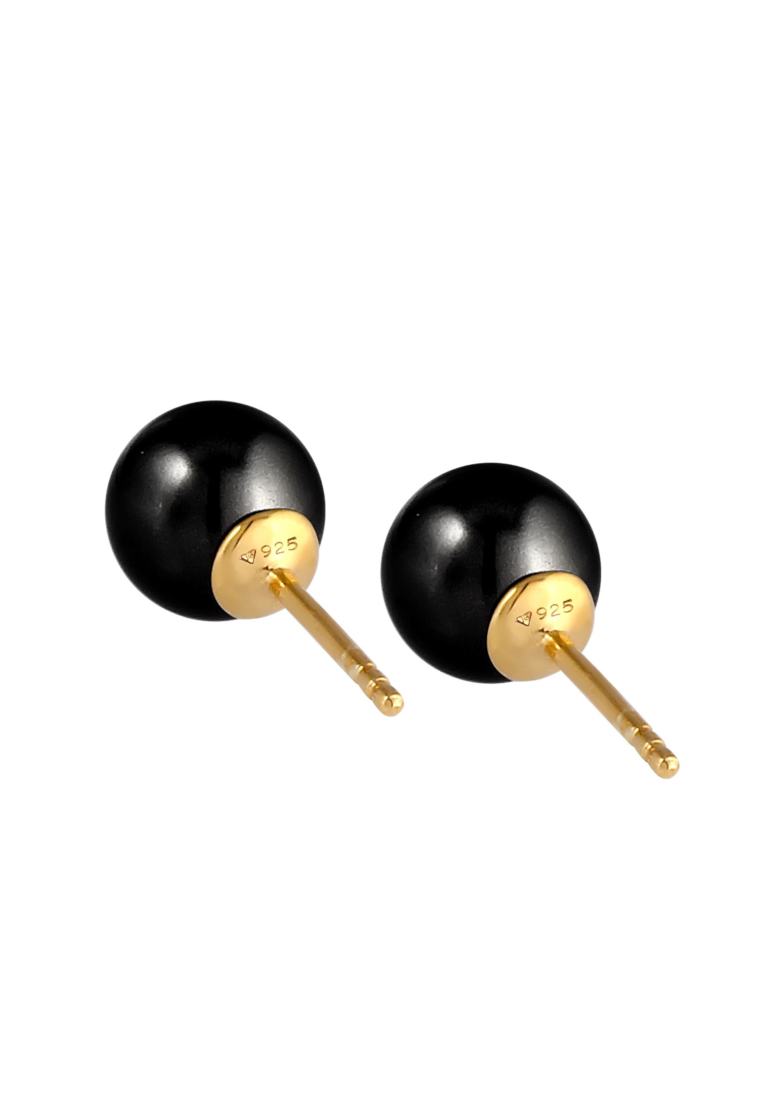 Nenalina Paar Ohrstecker »Ohrringe Basic Synthetische Perle 925 Silber«