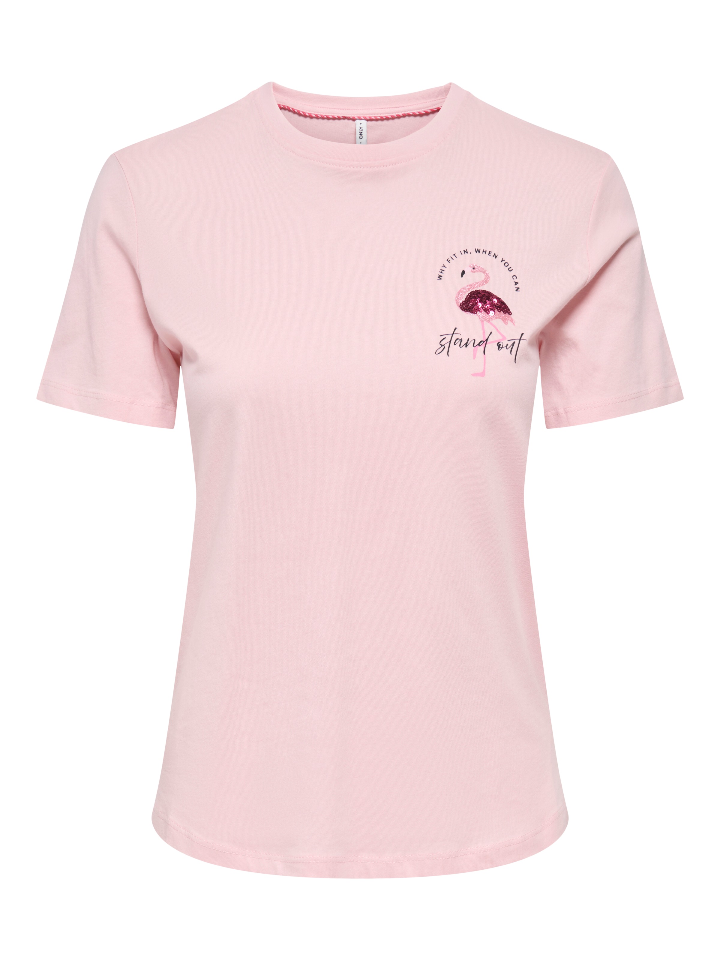 ONLY Kurzarmshirt »ONLKITA S/S TEE JRS NOOS« Baumwolle, regular fit, Rundhals