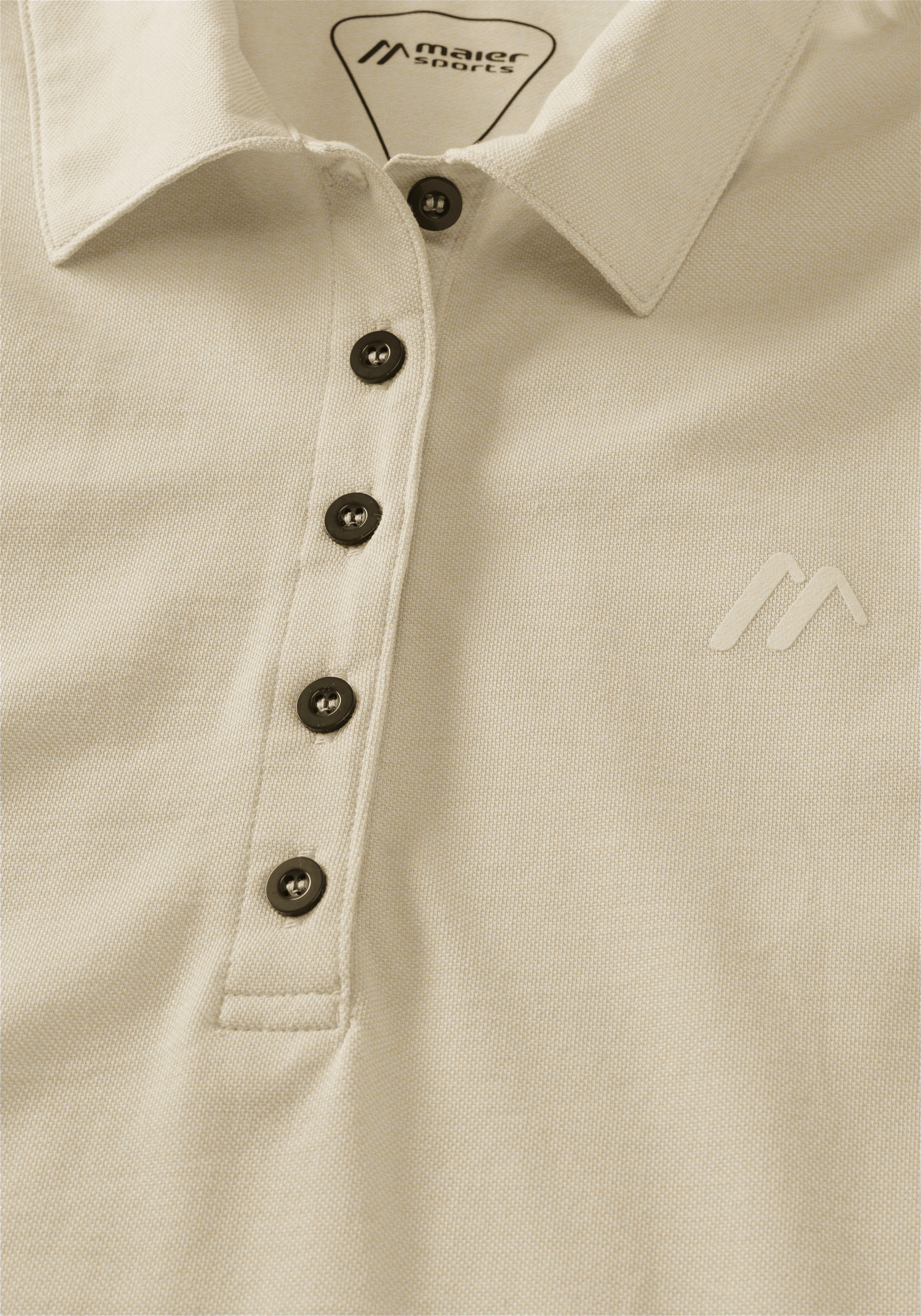 Maier Sports Langarm-Poloshirt »Long Piquee Polo W«