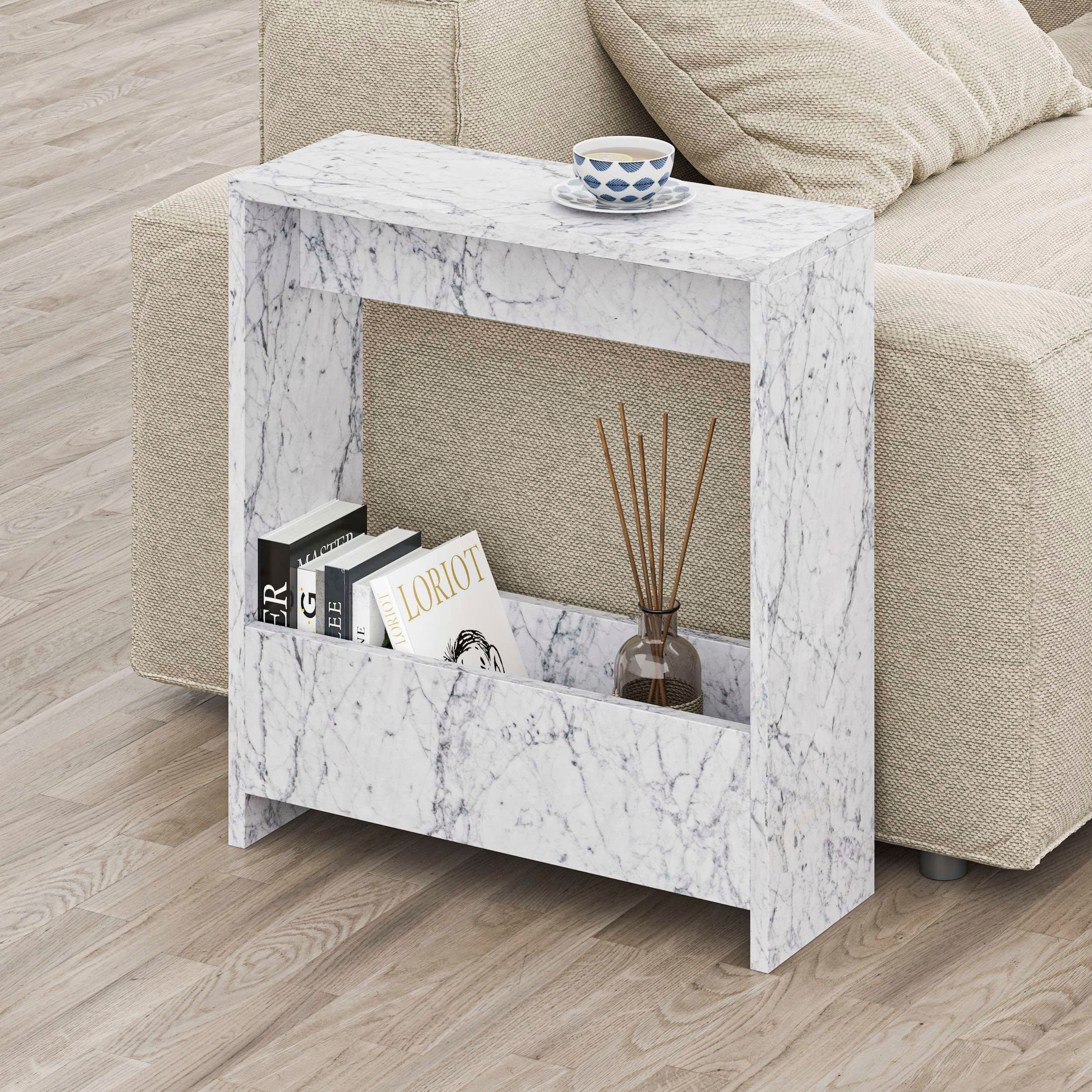 Decortie Beistelltisch »SIMPI BEISTELLTISCH«, (Packung, 1 St.), Leichte Montage, Lagerung, Platzsparend