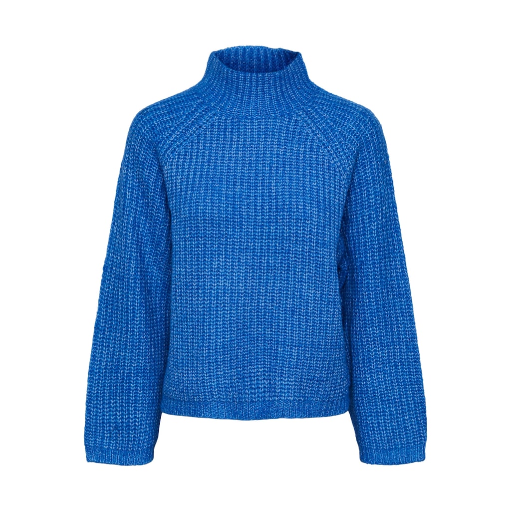 pieces Strickpullover »PCNELL LS HIGH NECK KNIT NOOS«