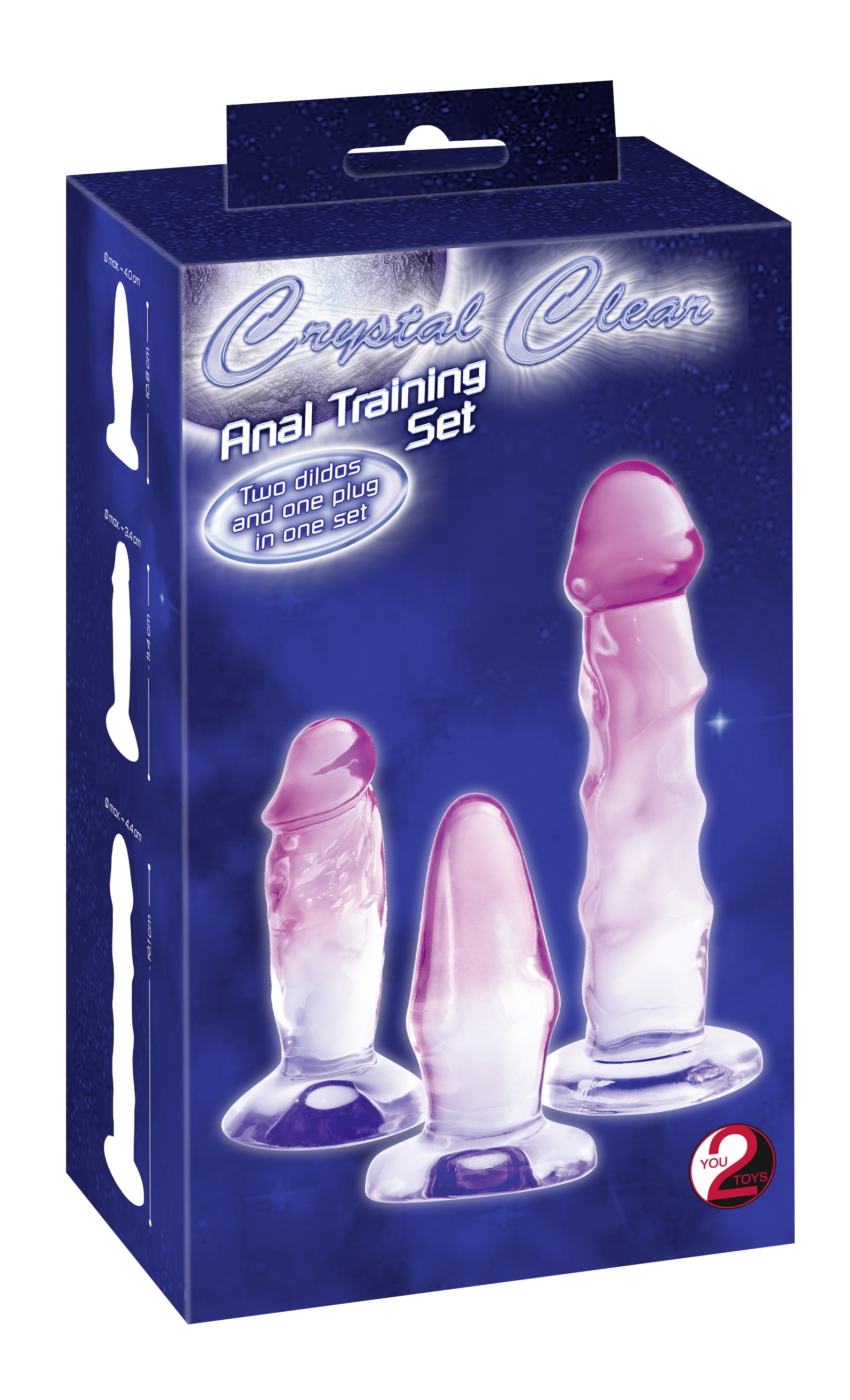 Crystal Clear Anal-Stimulator »Toy-Set Anal Training Set« ()