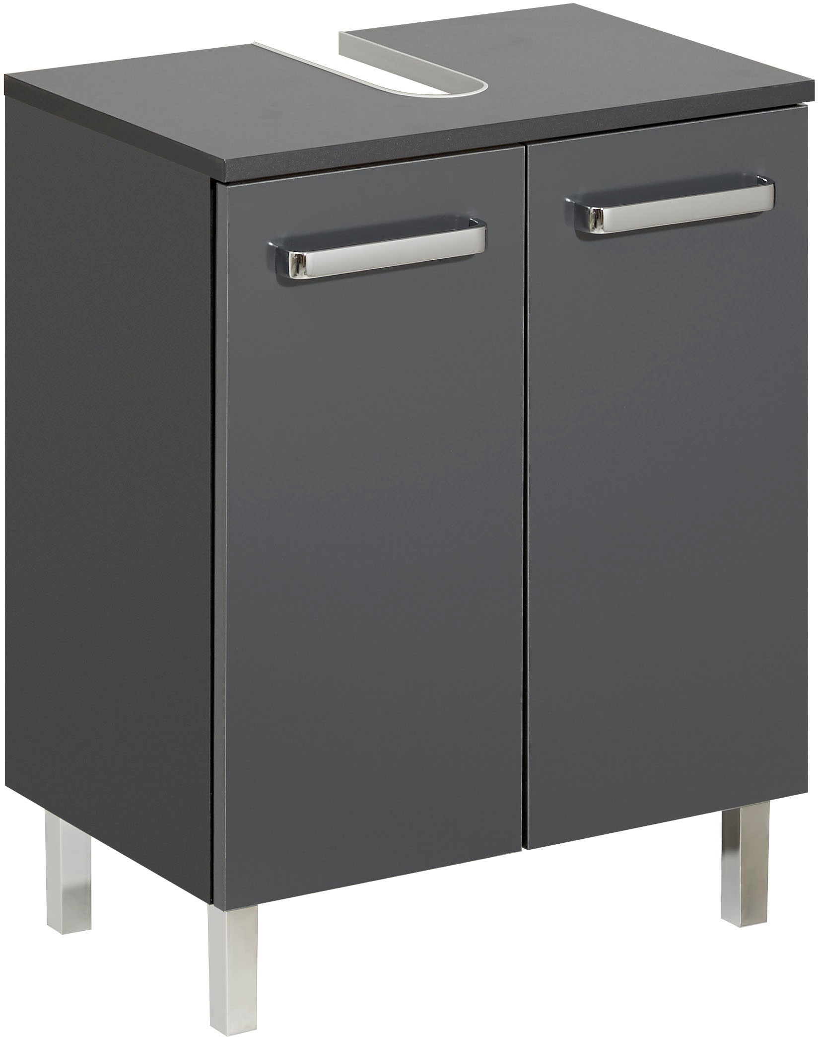 Saphir Badmöbel-Set »Quickset 311 6-teilig, Waschbeckenunterschrank und LED-Spiegelschrank«, (Set, 6 St.), inkl. Türdämpfer, Badezimmer-Set ohne Waschbecken, Badezimmer Schrank