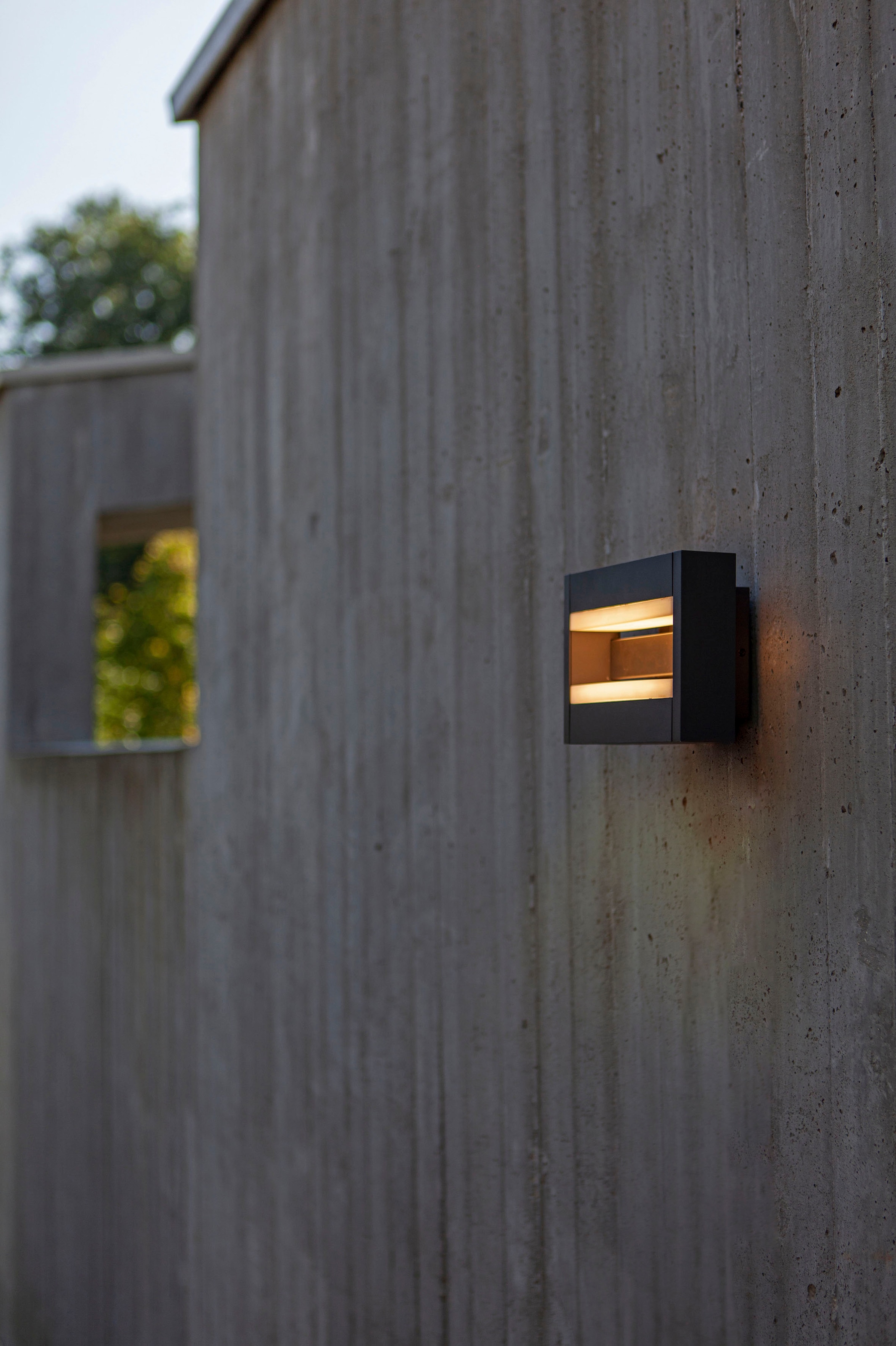 LUTEC LED Außen-Wandleuchte »CONROY«, Leuchtmittel LED-Modul | LED fest integriert, verstellbar