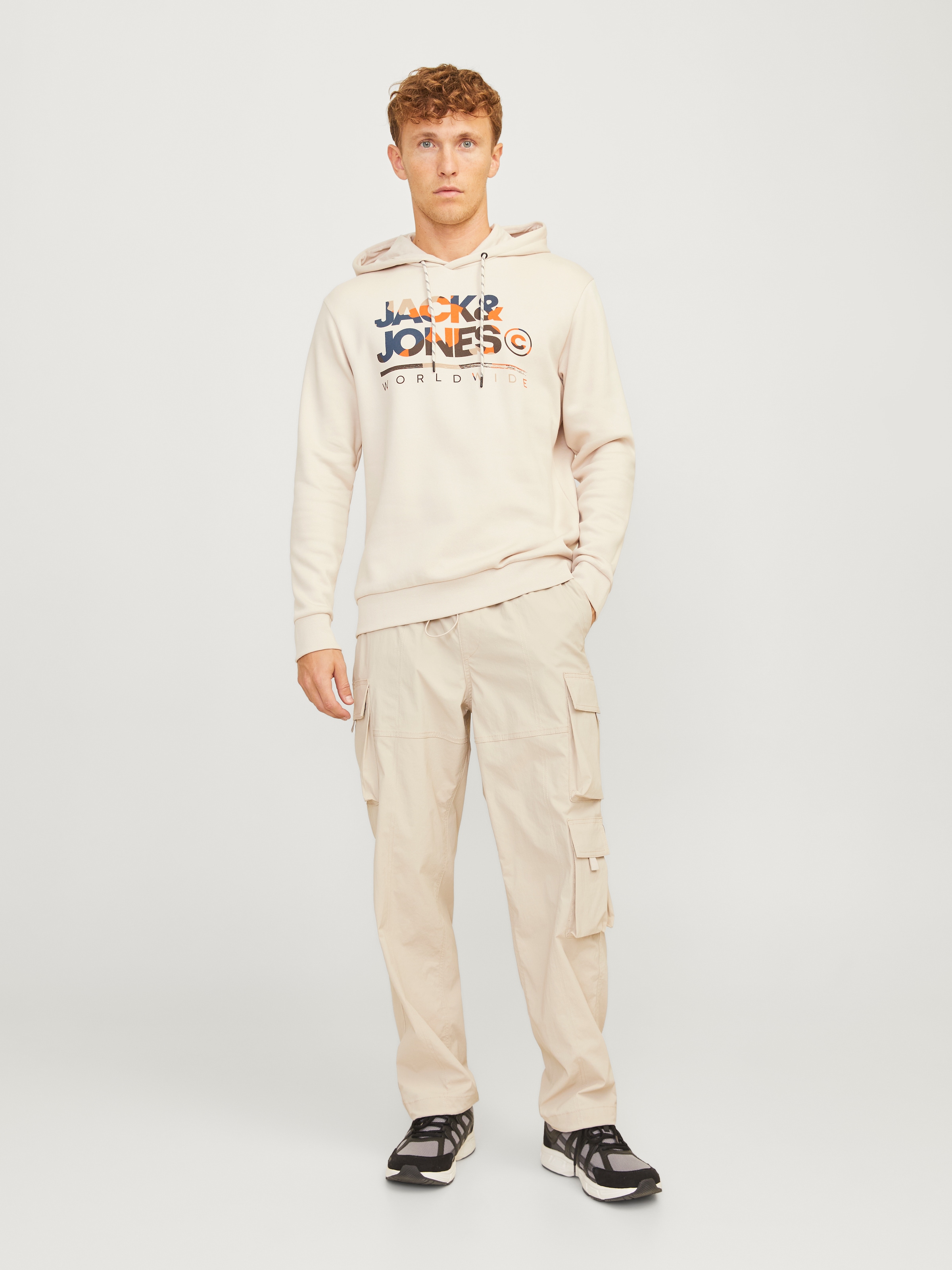 Jack & Jones Kapuzensweatshirt »JJLUKE SWEAT HOOD«