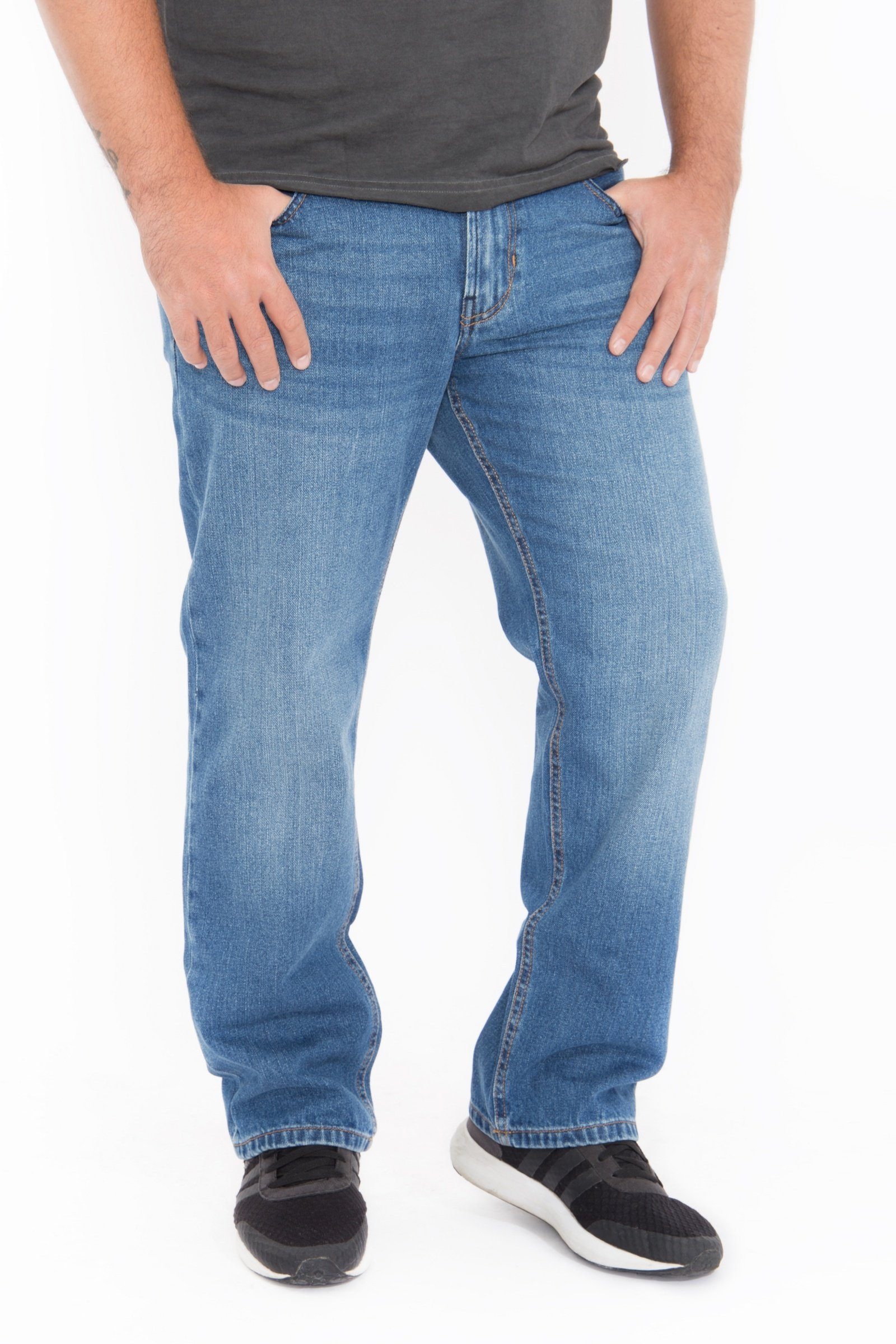 Way of Glory Relax-fit-Jeans »Tom«, in cleaner Waschung