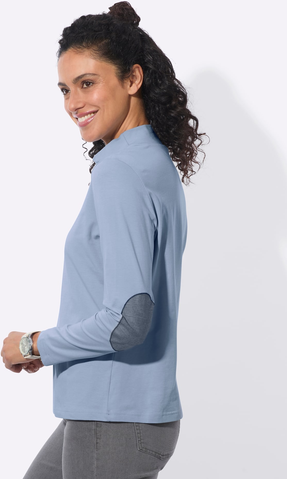 Inspirationen Stehkragenshirt »Stehkragen-Shirt« 1