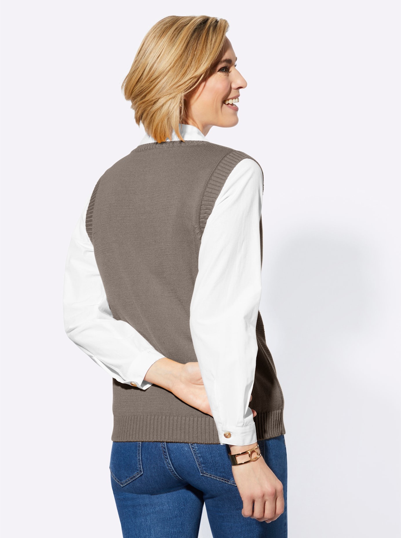 Casual Looks Strickweste