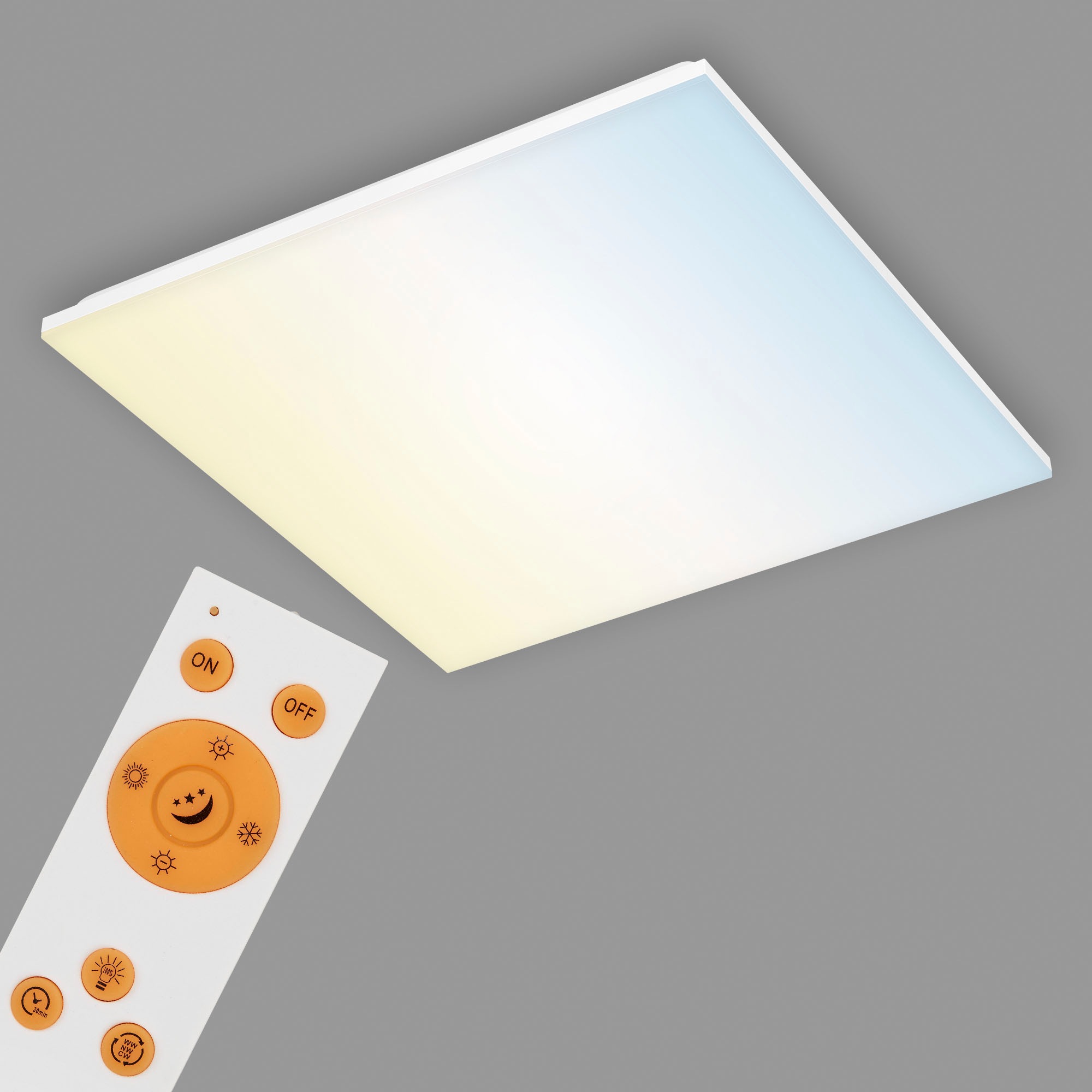Briloner Leuchten rahmenloses CCT LED Panel, weiß, 1 x LED fest integriert, 38W