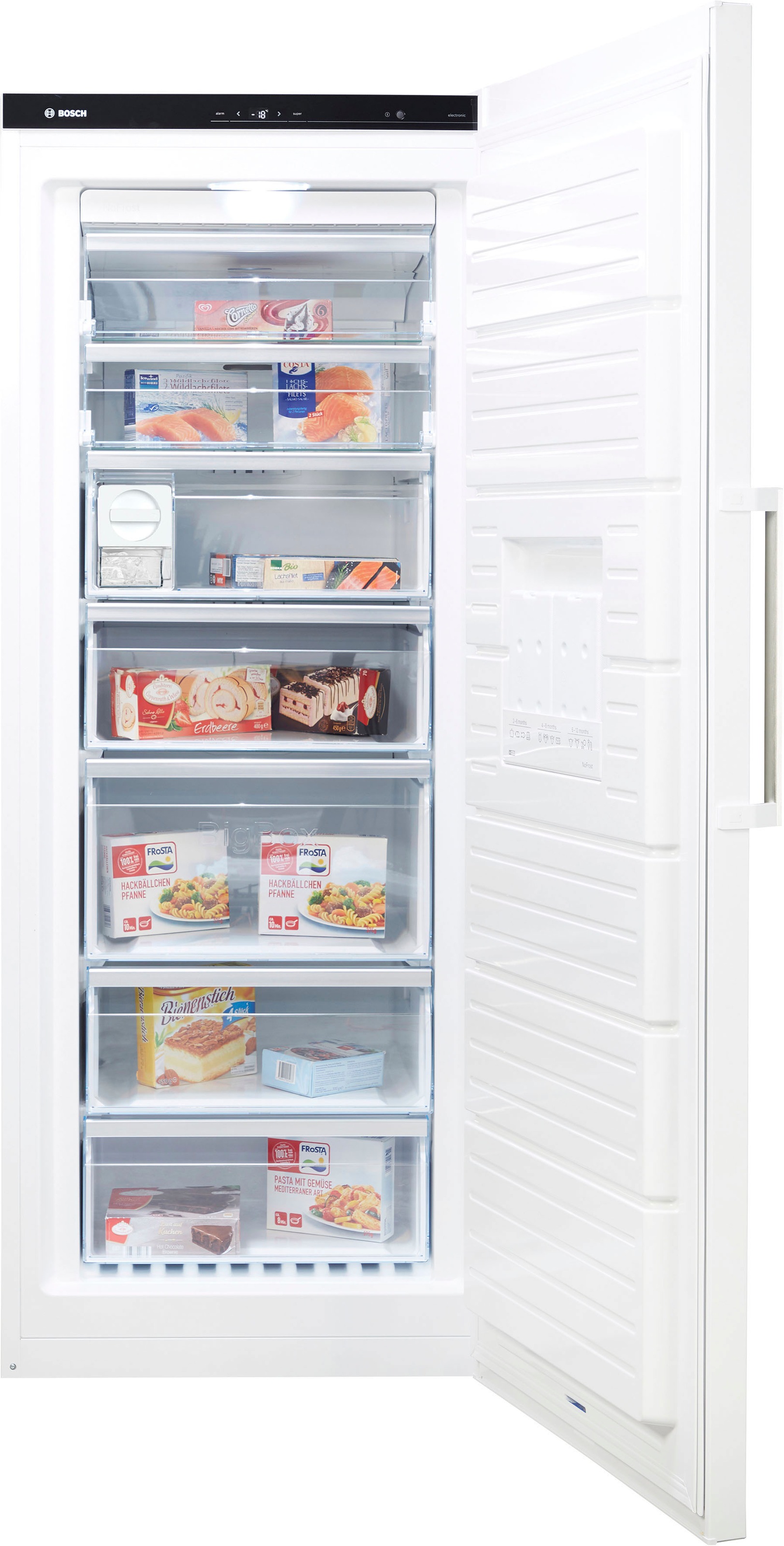 BOSCH Gefrierschrank »GSN54AWCV«, 176 cm hoch, 70 cm breit