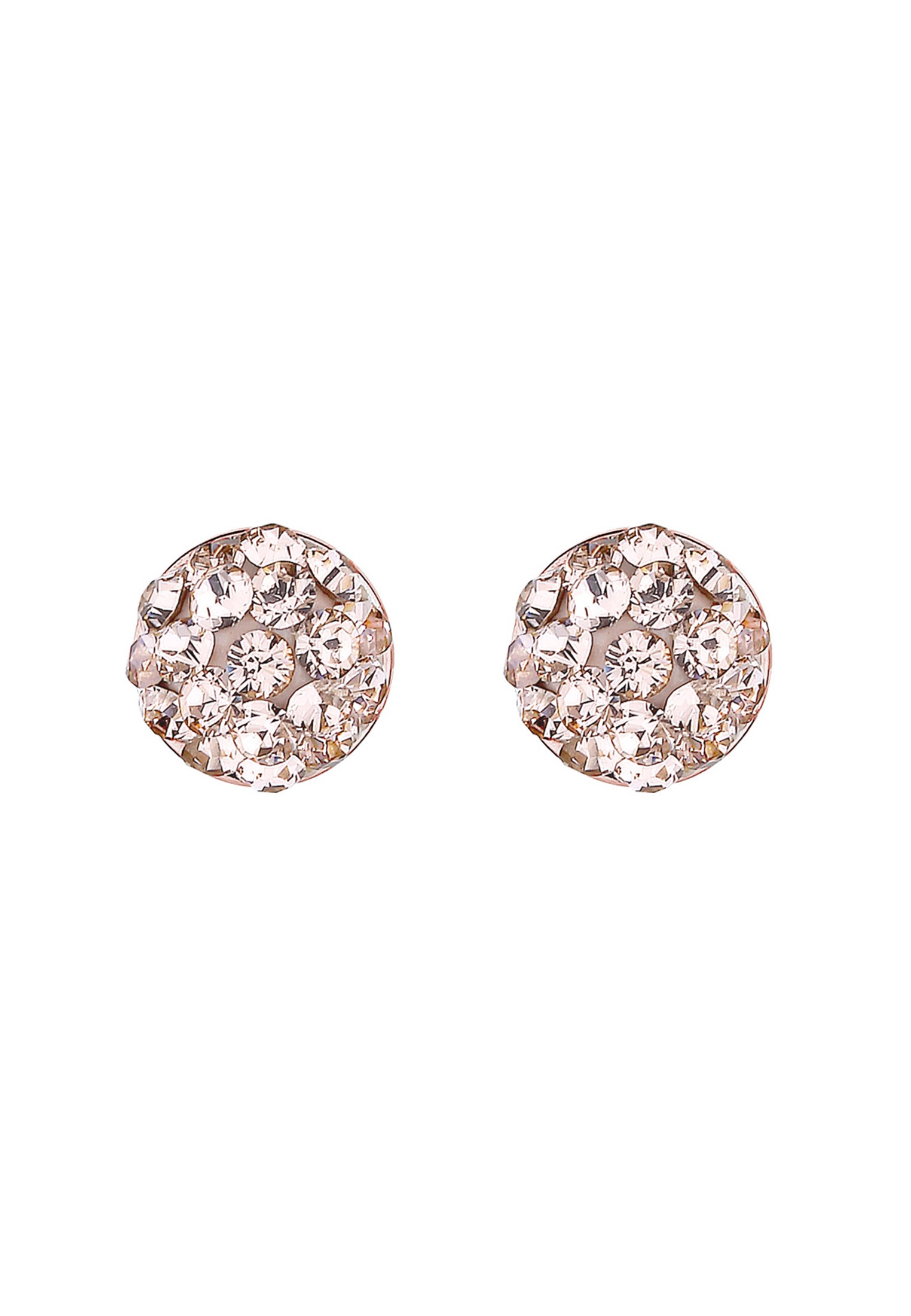 Elli Paar Ohrstecker »Ohrringe Weiß 925 Sterling Silber, mit Kristallen von Swarovski®«