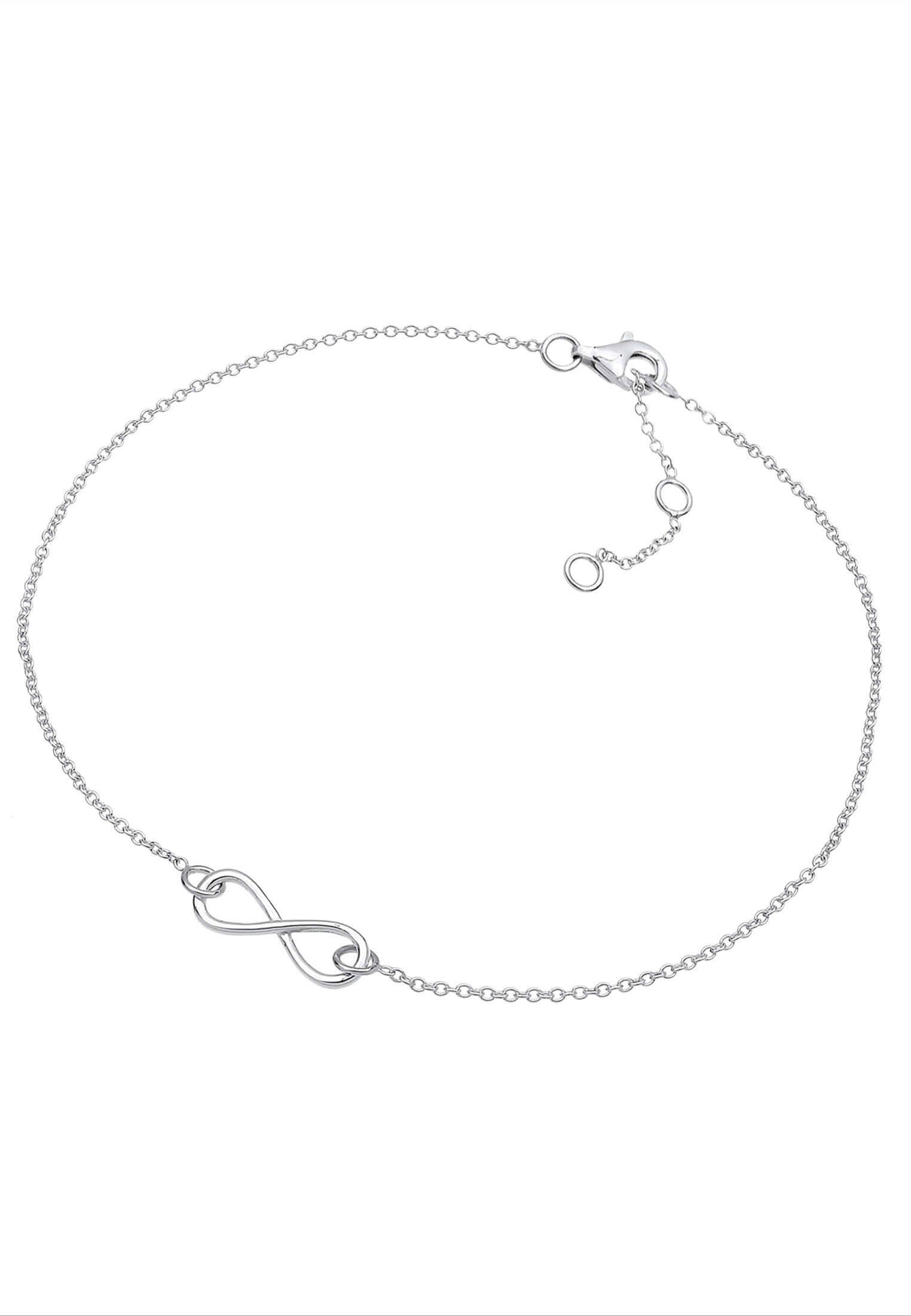 Elli Fußkette »Fußschmuck Infinity 925 Sterling Silber«
