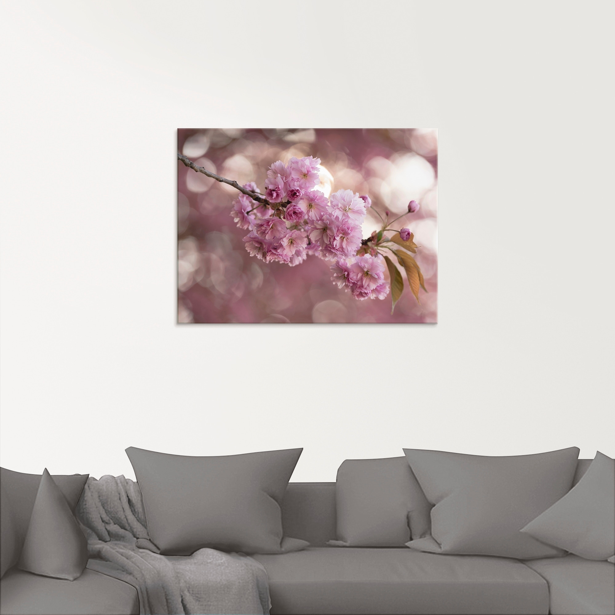 Artland Glasbild bei verschiedenen Kirschblüte Größen St.), III«, »Japanische Love Blumen, OTTO in in online (1