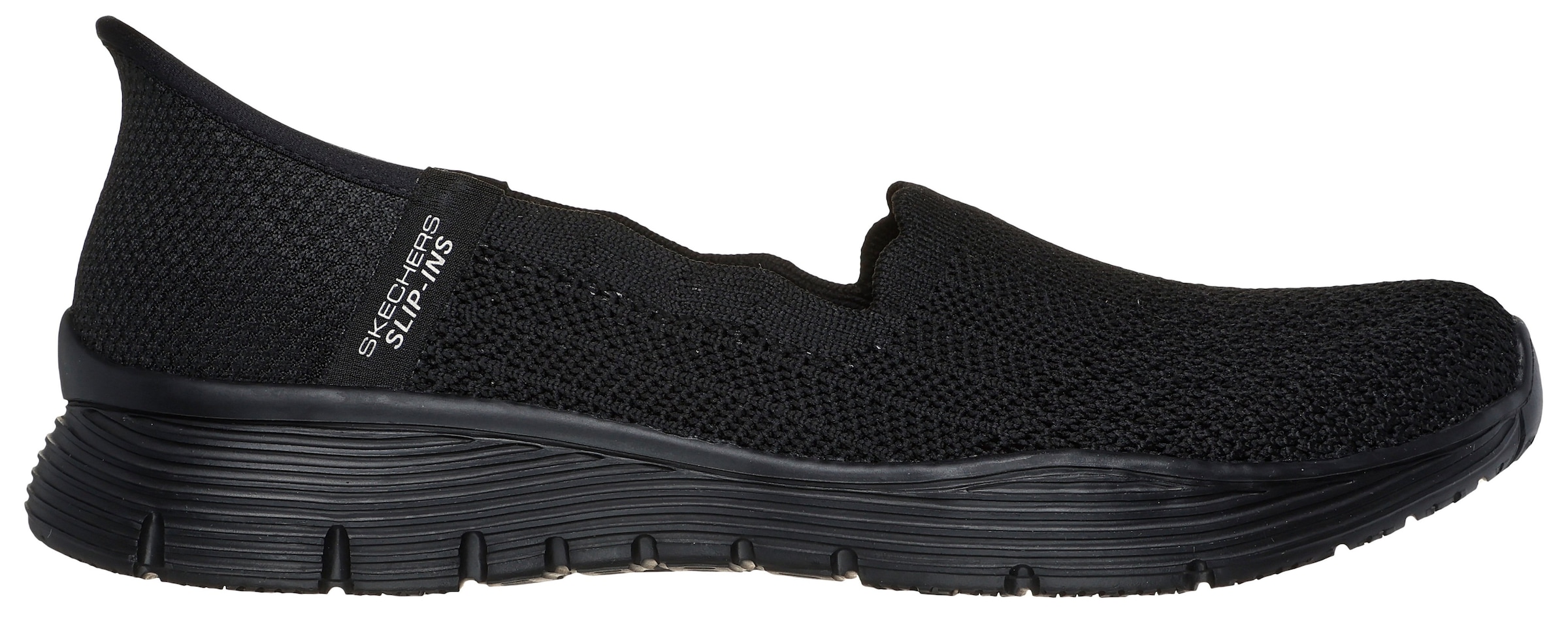 Skechers Slip-On Sneaker »SEAGER-BELIEVE IT«, Slipper, Reha Schuh mit Handsfree Slip-ins Funktion