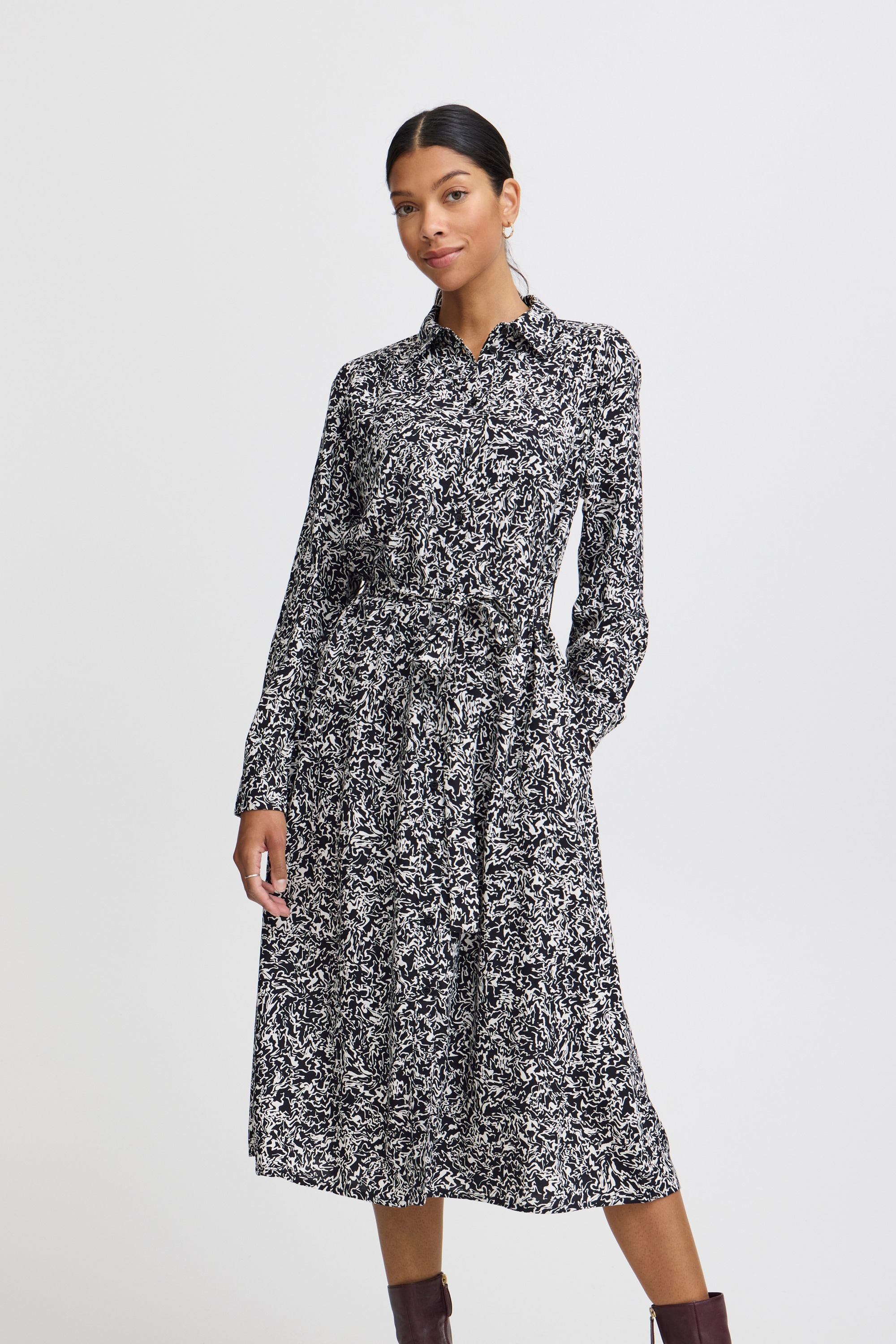b.young Midikleid »Kleid BYJOSA«