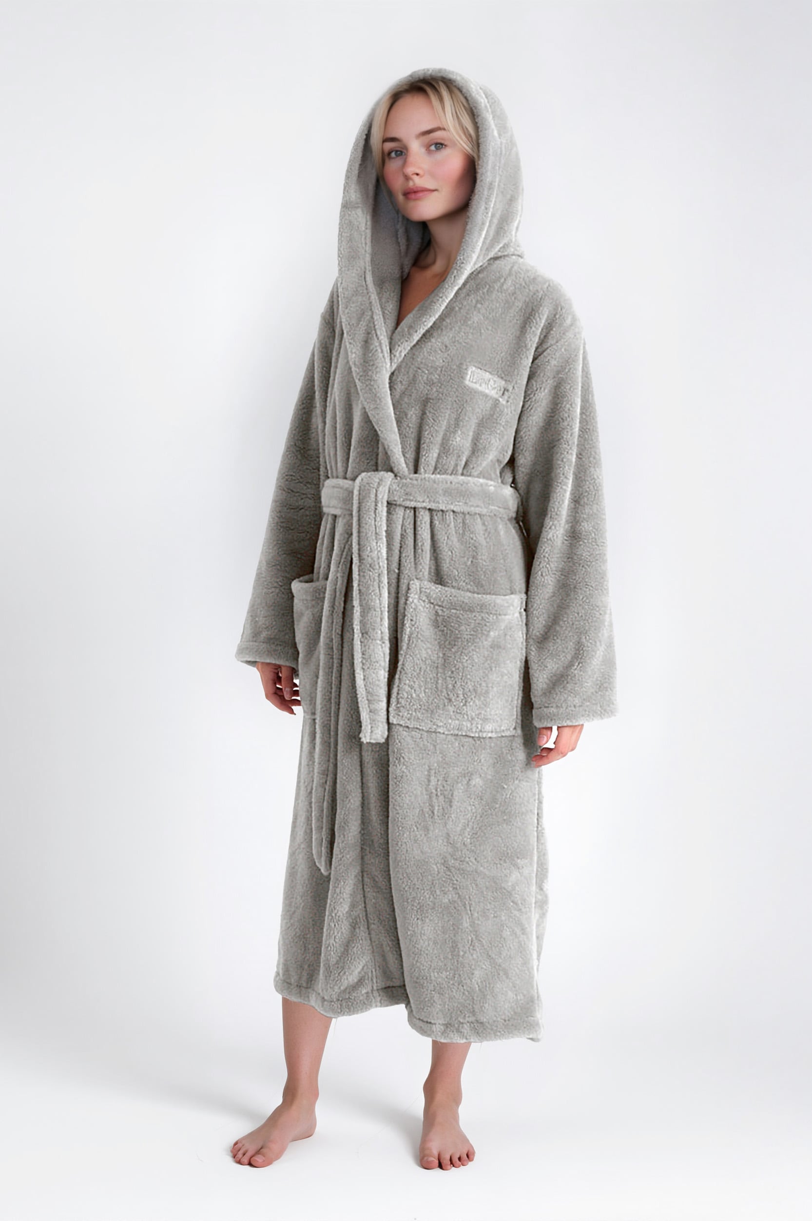 LeGer Home by Lena Gercke Unisex-Bademantel »Lovina, ideal für Sauna & Spa, Hotelbademantel, Morgenmantel«, (1 St.), kuschelig weicher Fleece, für Damen und Herren, XS-3XL