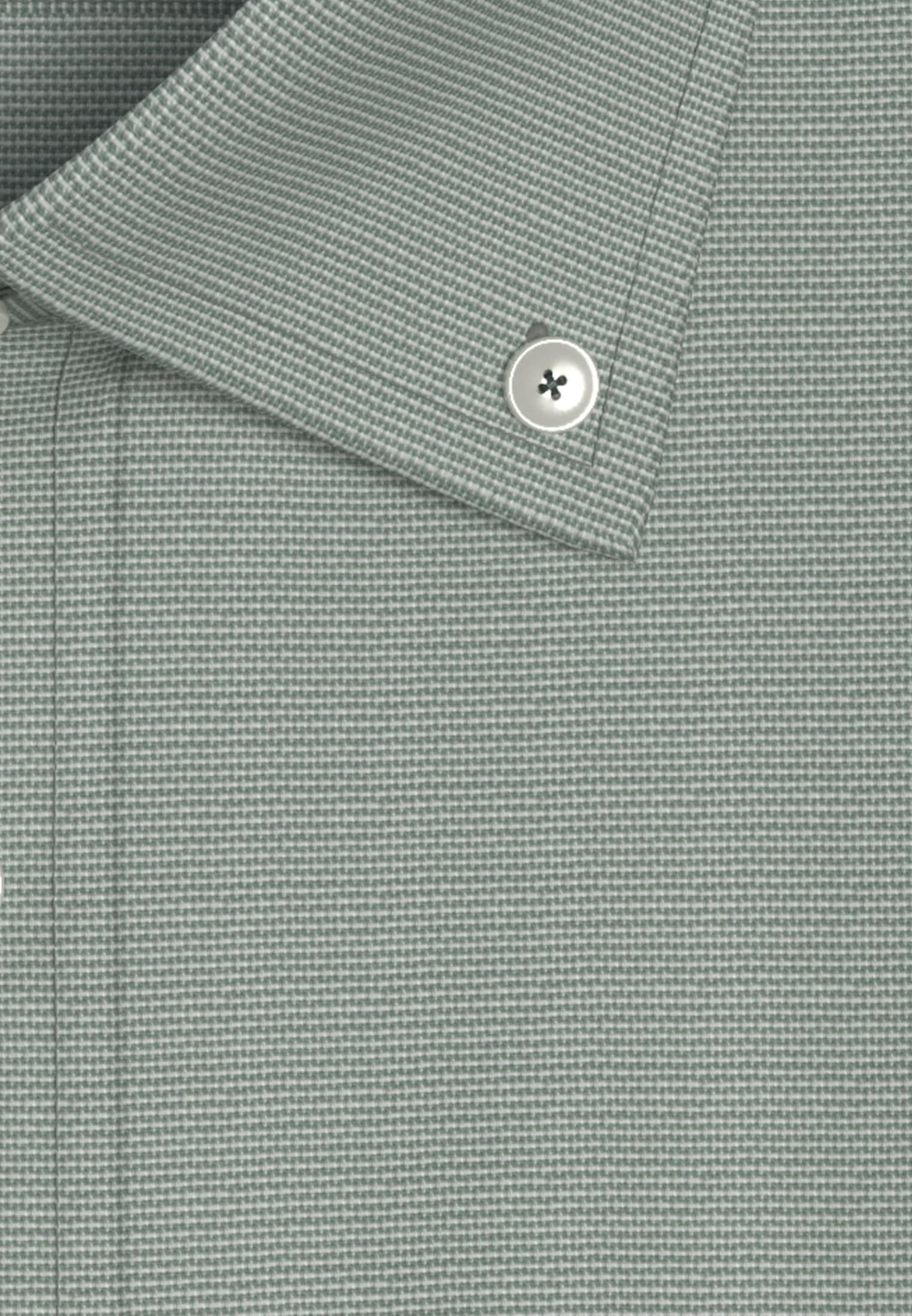 seidensticker Businesshemd »Comfort«, Comfort Kurzarm Button-Down-Kragen Struktur