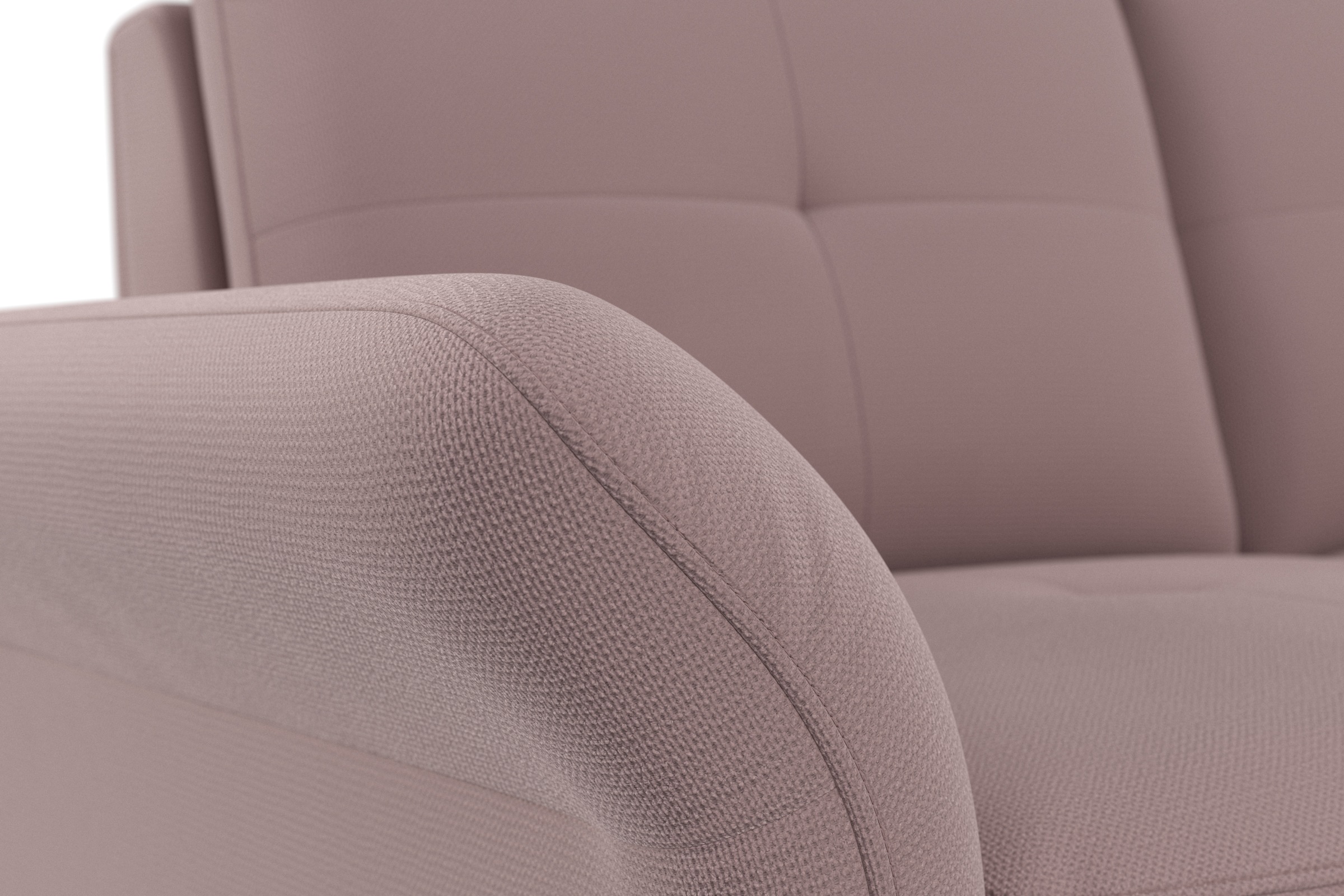 Places of Style Ecksofa »Calando L-Form«, wahlweise mit Bettfunktion, Bettkasten und Armteilfunktion