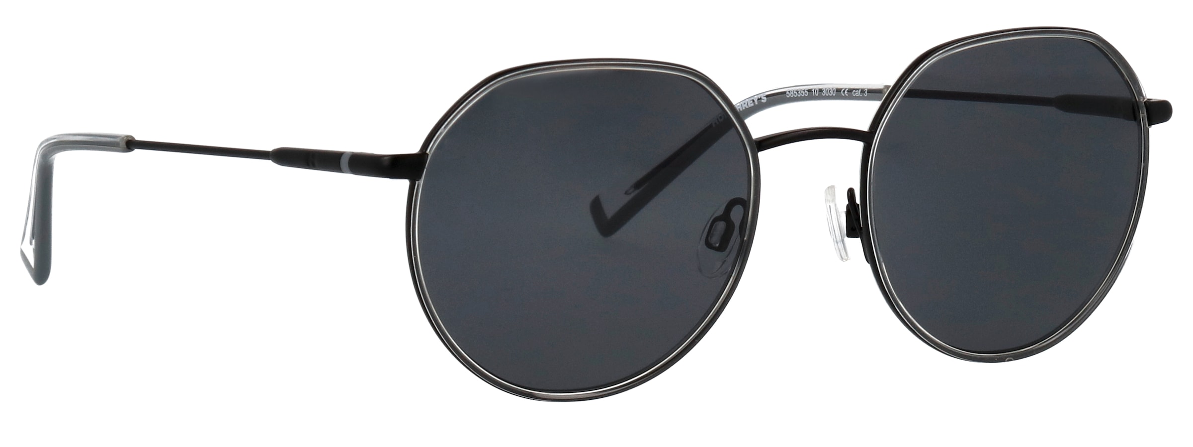 HUMPHREY´S eyewear Sonnenbrille »Modell 585355« Form Panto, Logoschriftzug auf Bügel, Kombifassung