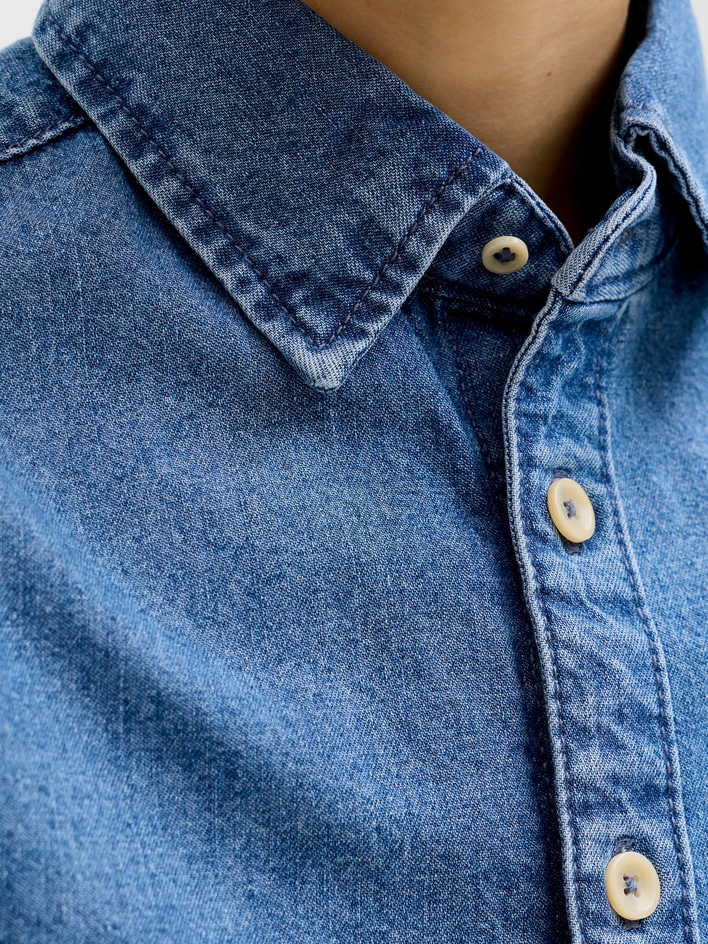 Jack & Jones Junior Jeanshemd »JJESTANLEY JJSHIRT AT 021 NOOS JNR«