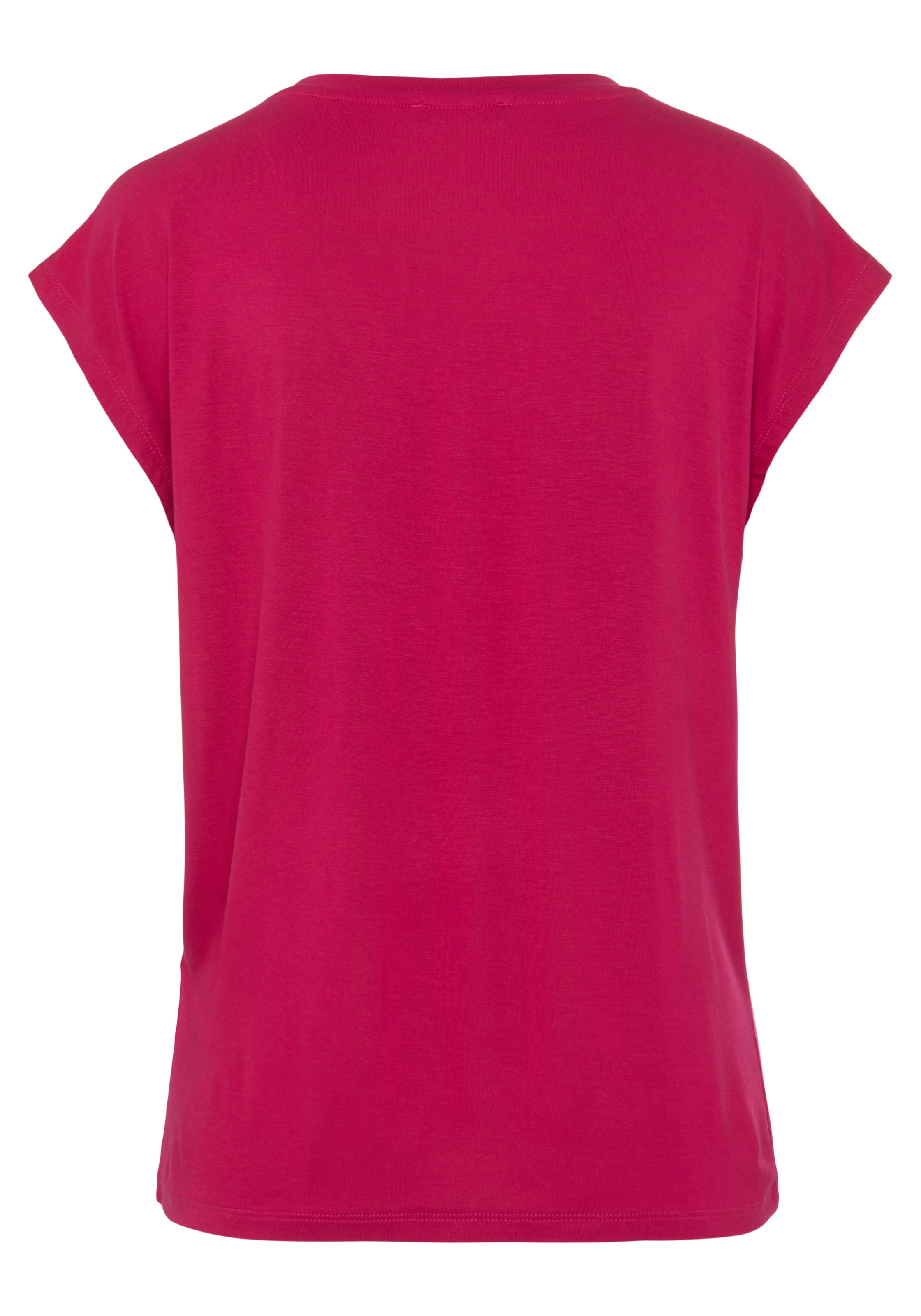 Colors »T-SHIRT«, Shop V-Shirt Benetton OTTO bestellen in Online of Passform im lässiger United