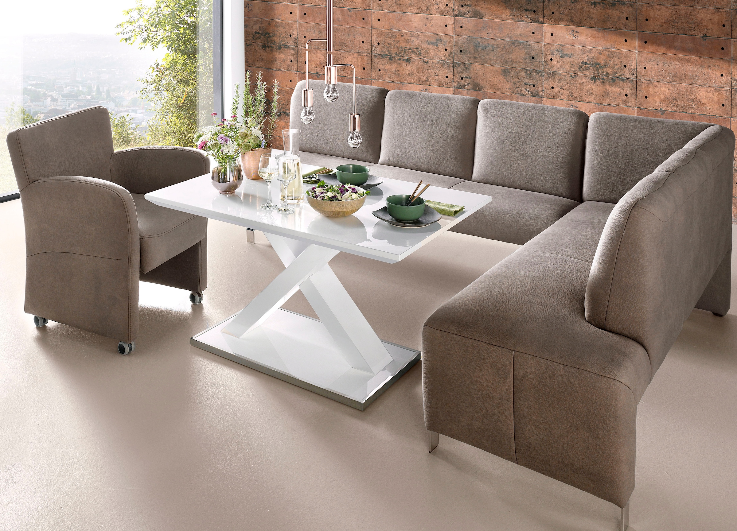 exxpo - im OTTO sofa Frei fashion Eckbank stellbar »Intenso«, Shop Online Raum