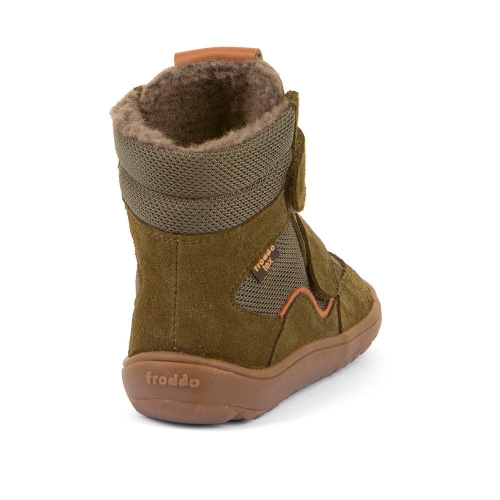 froddo® Barfußschuh »BAREFOOT TEX WINTER«  Klettschuh, Winterstiefel mit TEX-Membrane