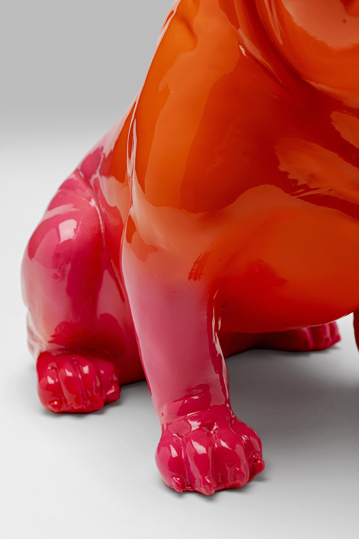 Kare Design Dekofigur »Fashion Dog Orange 17cm«