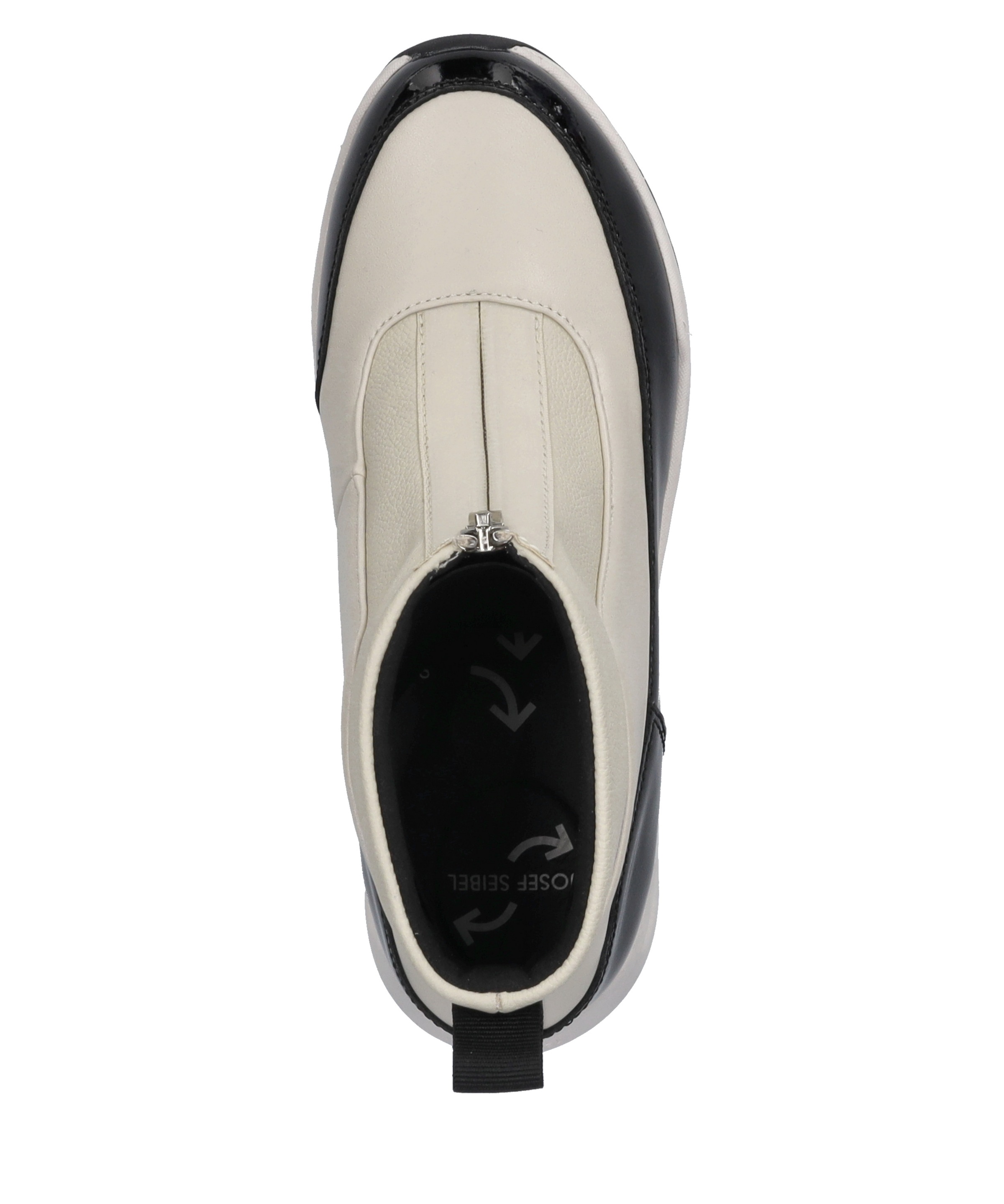 Josef Seibel Sneaker »Lissi 02, schwarz-offwhite«
