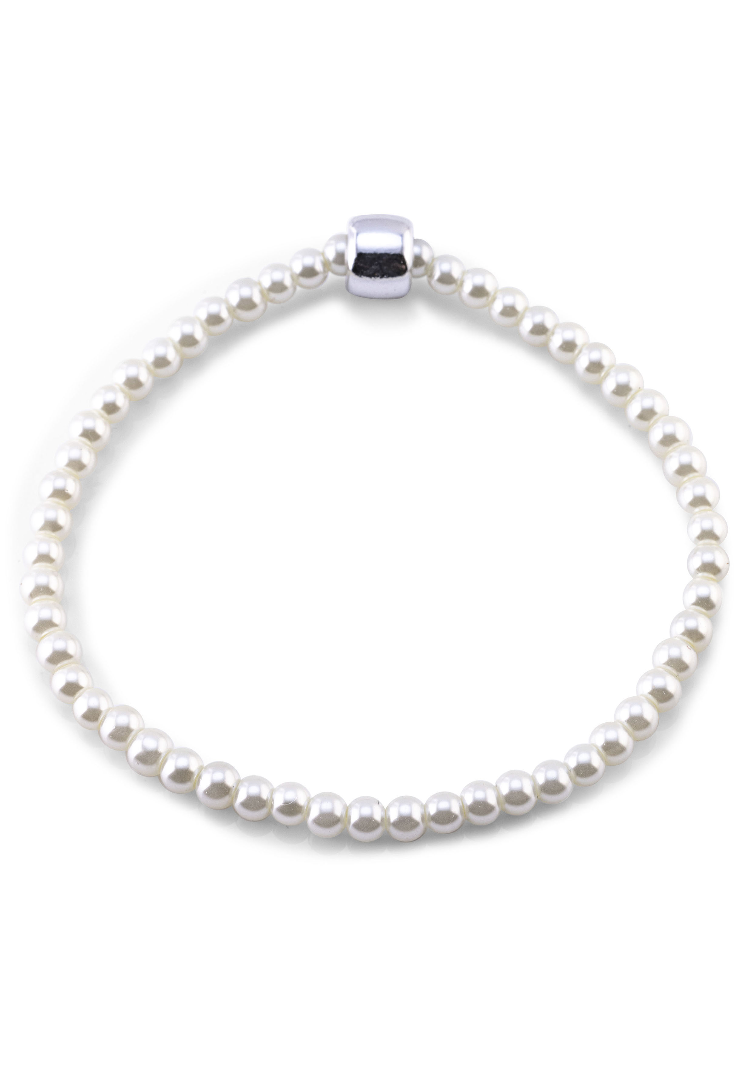 Perlenarmband »Armband 4mm«, mit Glasperle