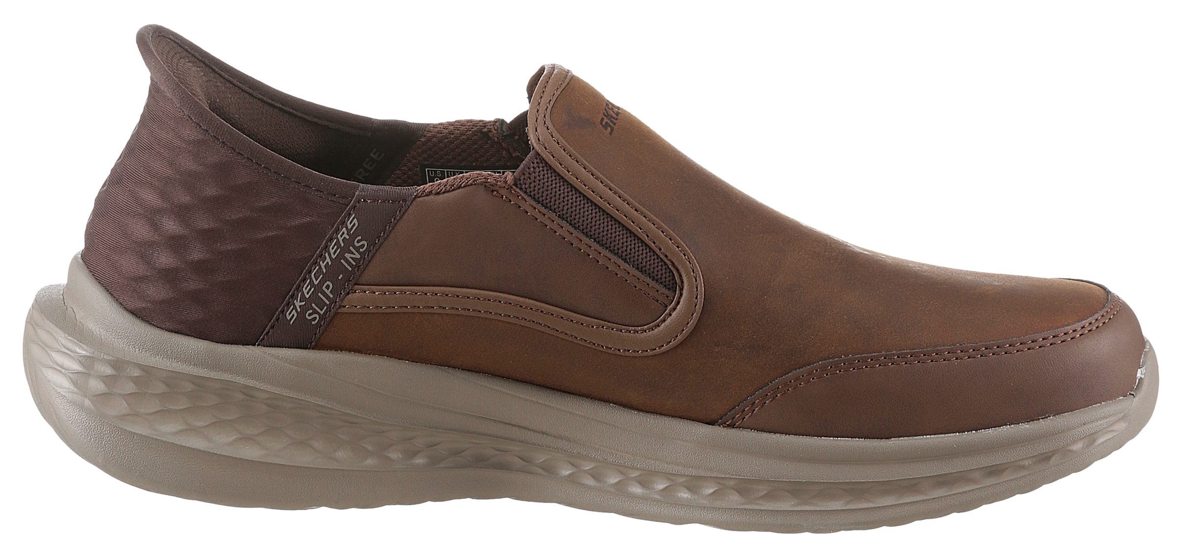 Skechers Slip-On Sneaker »SLADE-«  Slipper, Freizeitschuh, Halbschuh mit Goga Mat Funktion