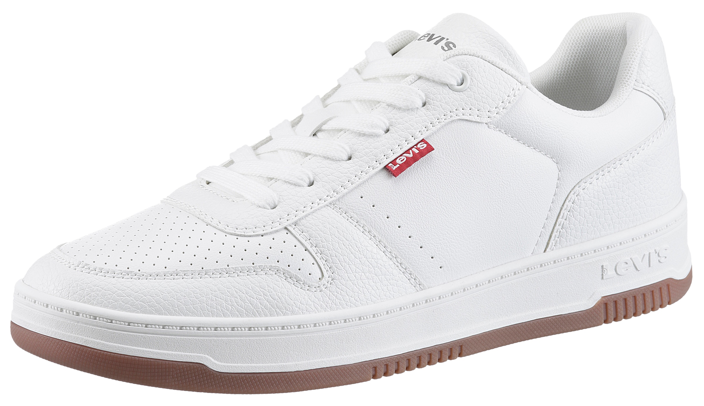 Levi's® Sneaker »DRIVER«, Freizeitschuh, Halbschuh, Schnürschuh mit Lochmuster