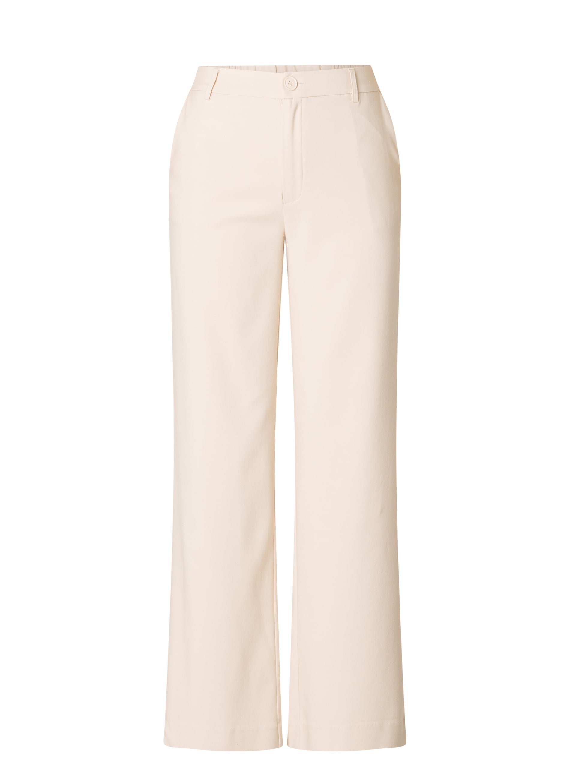 Base Level Curvy Stoffhose, mit Schlag und Viskose
