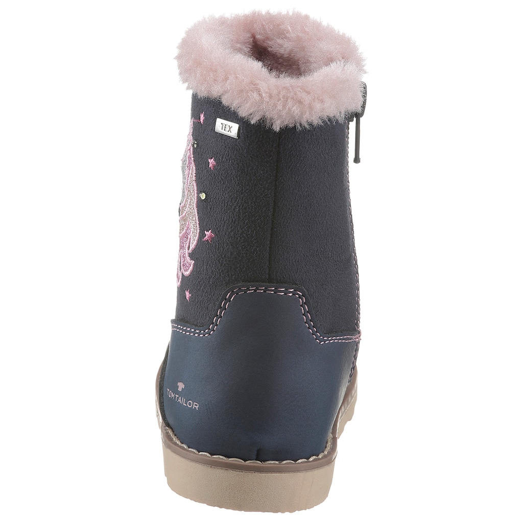 TOM TAILOR Winterstiefel »Blinkschuh«