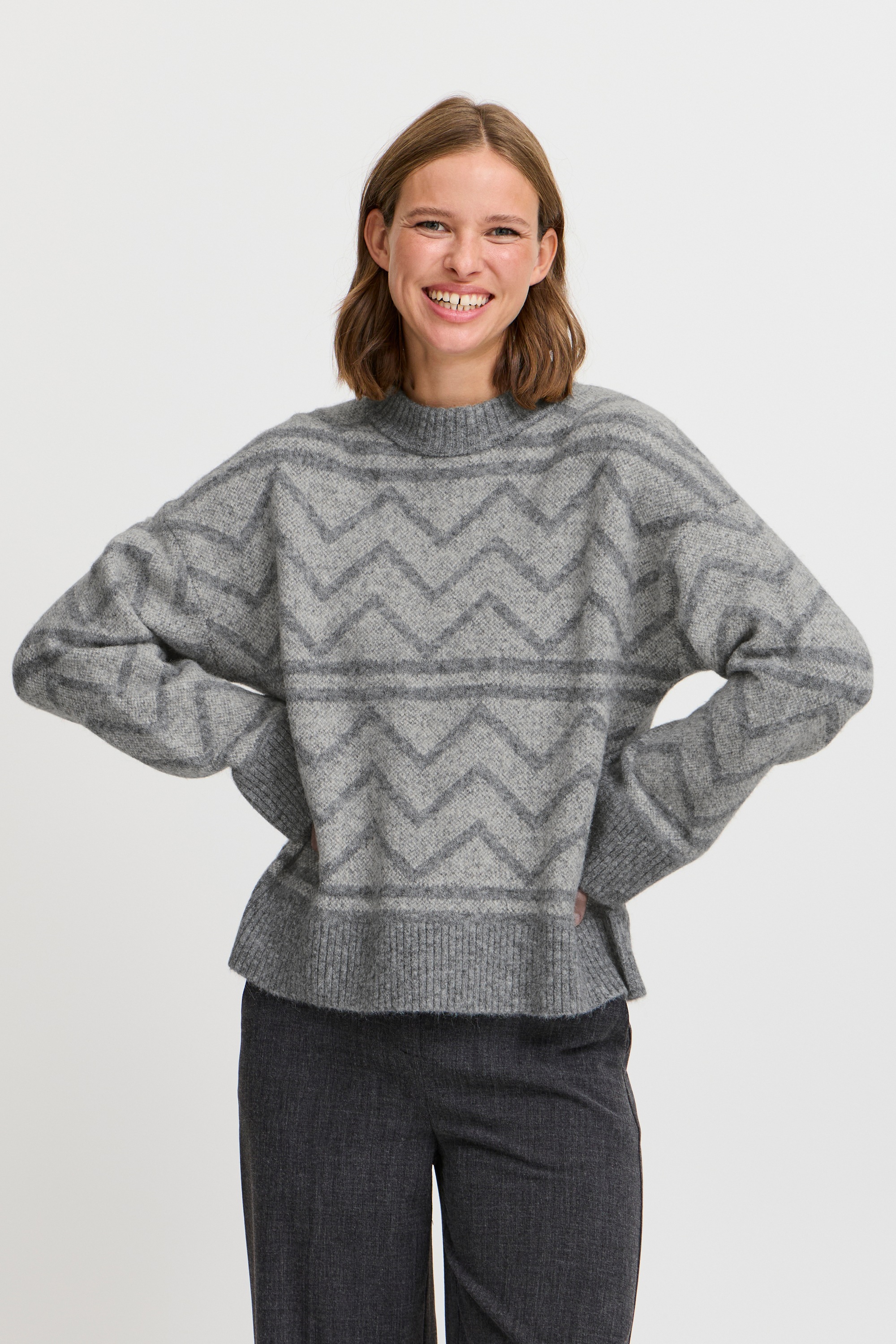 b.young Strickpullover »Strickpullover BYOMEA«