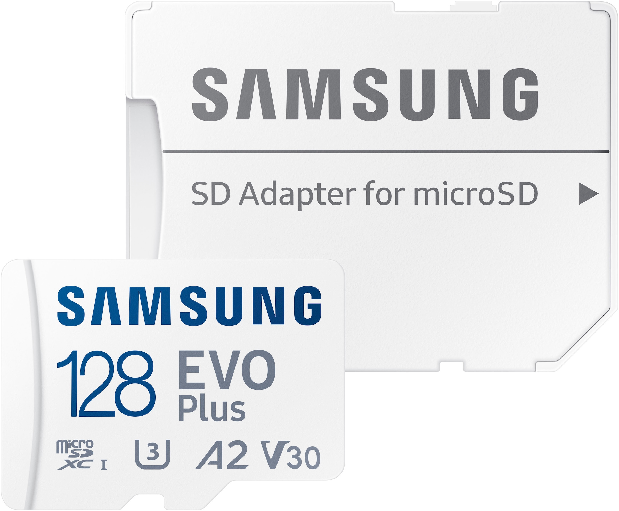 Speicherkarte »EVO Plus (2024) 128GB inkl. SD-Adapter«, (Video Speed Class 30...