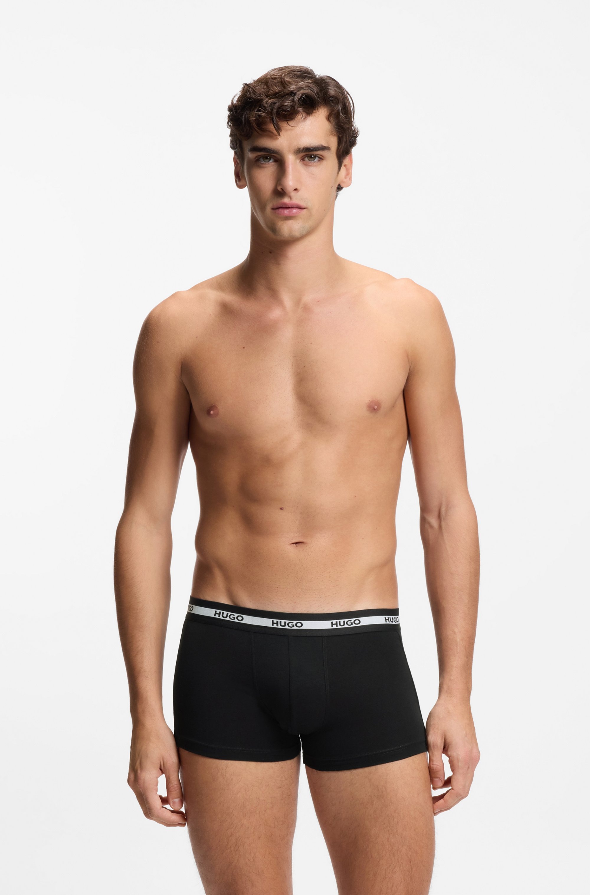 HUGO Underwear »TRIPLET« Packung, Im Dreierpack, 3 Stk. mit Logoschriftzug