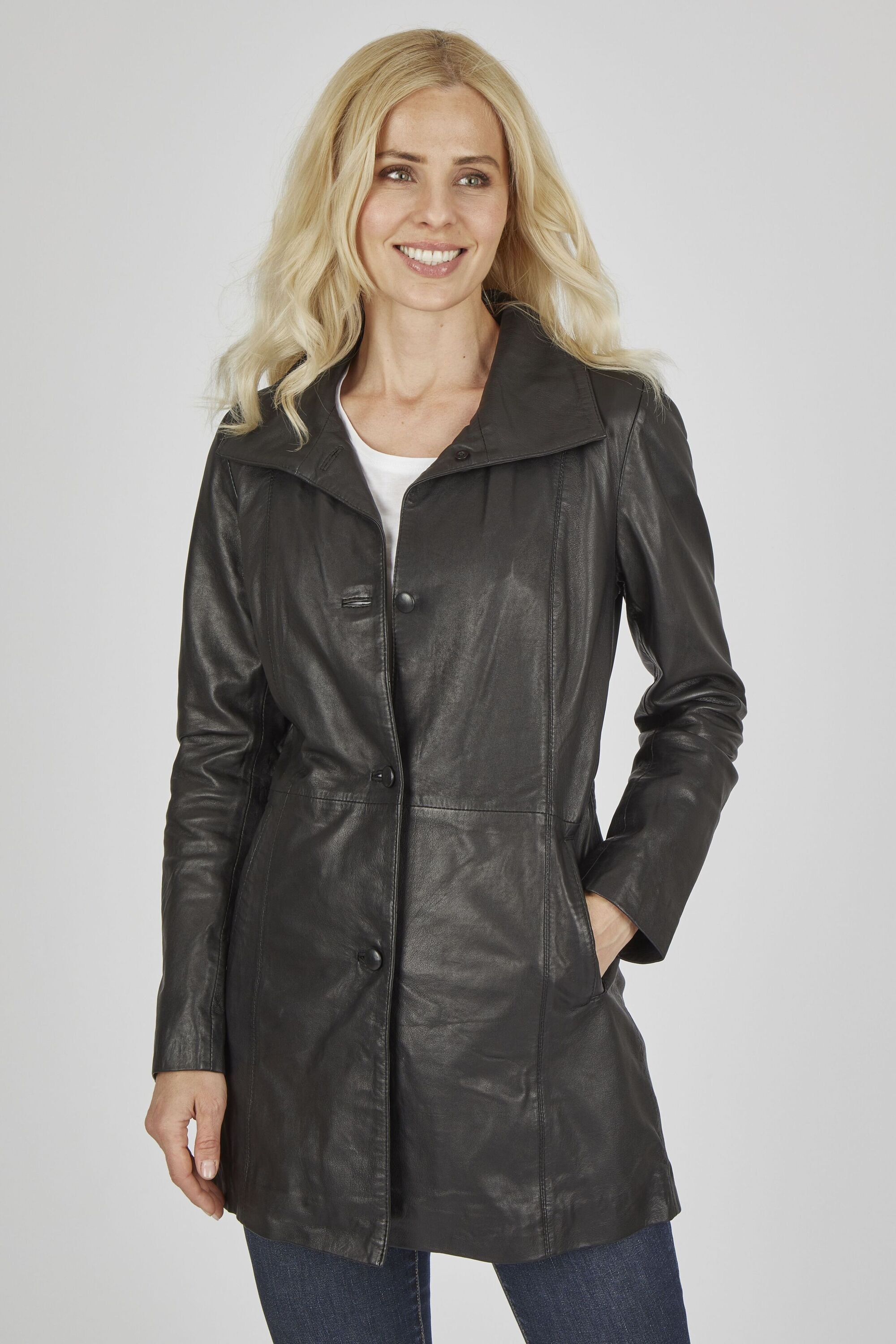7eleven Trenchcoat »SESOPHIA« mit Ziernähten
