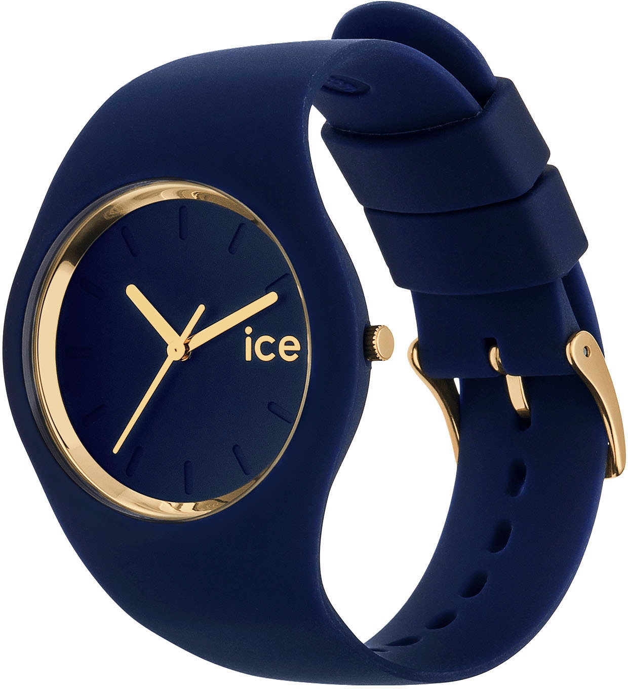 ice-watch Quarzuhr »ICE glam forest - S37 - 3H«, Armbanduhr, Damenuhr, Silikonarmband, analog