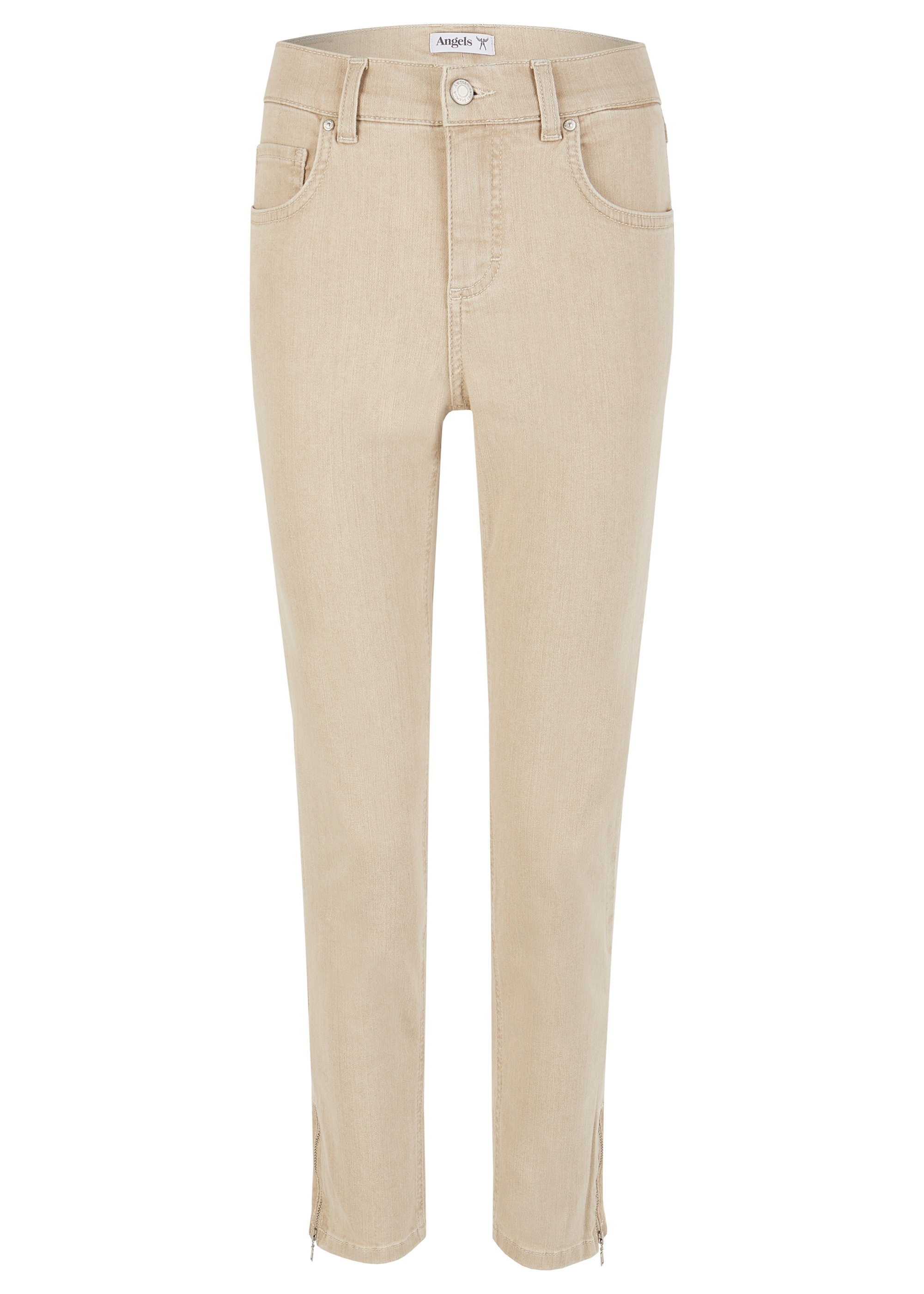 ANGELS Skinny-fit-Jeans,Skinny Ankle Zip' mit modischen Reißverschlüssen