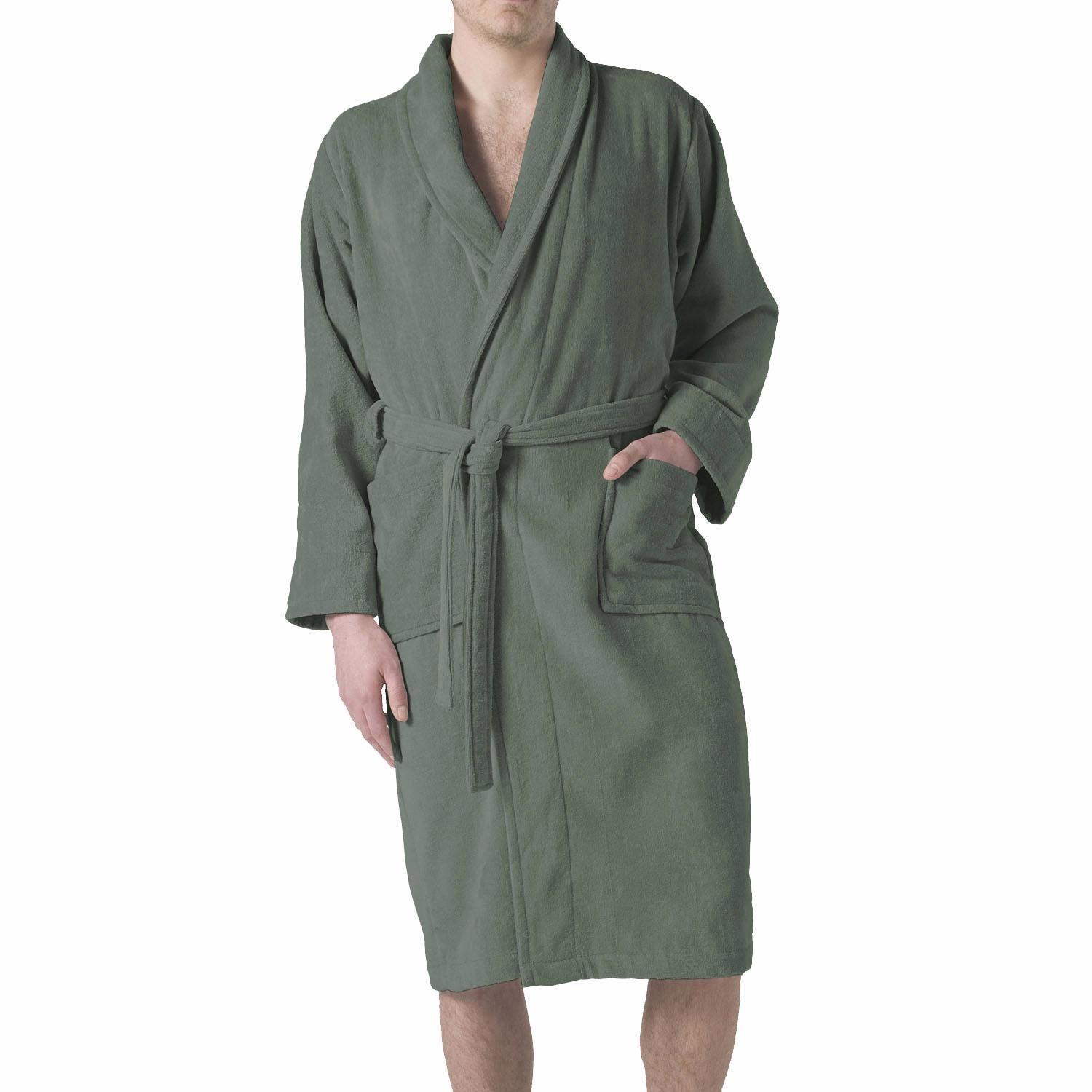 Seahorse Bademantel »Seahorse Pure Unisex«, (1 St.), Langarm, aufgesetzte Taschen