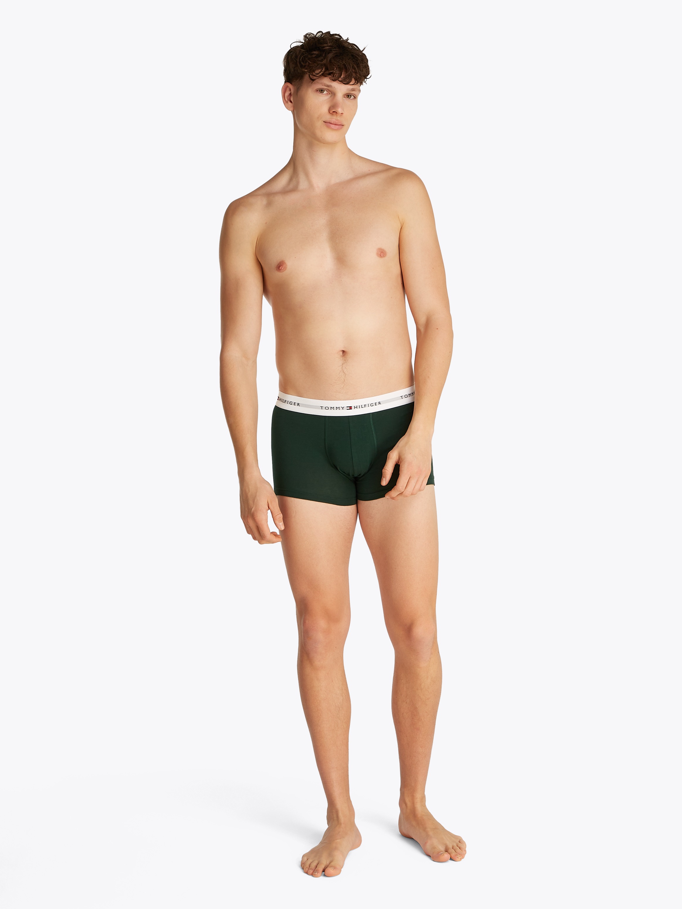 Tommy Hilfiger Underwear Trunk »3P TRUNK«, (Packung, 3 St., 3er), mit Logoschriftzug