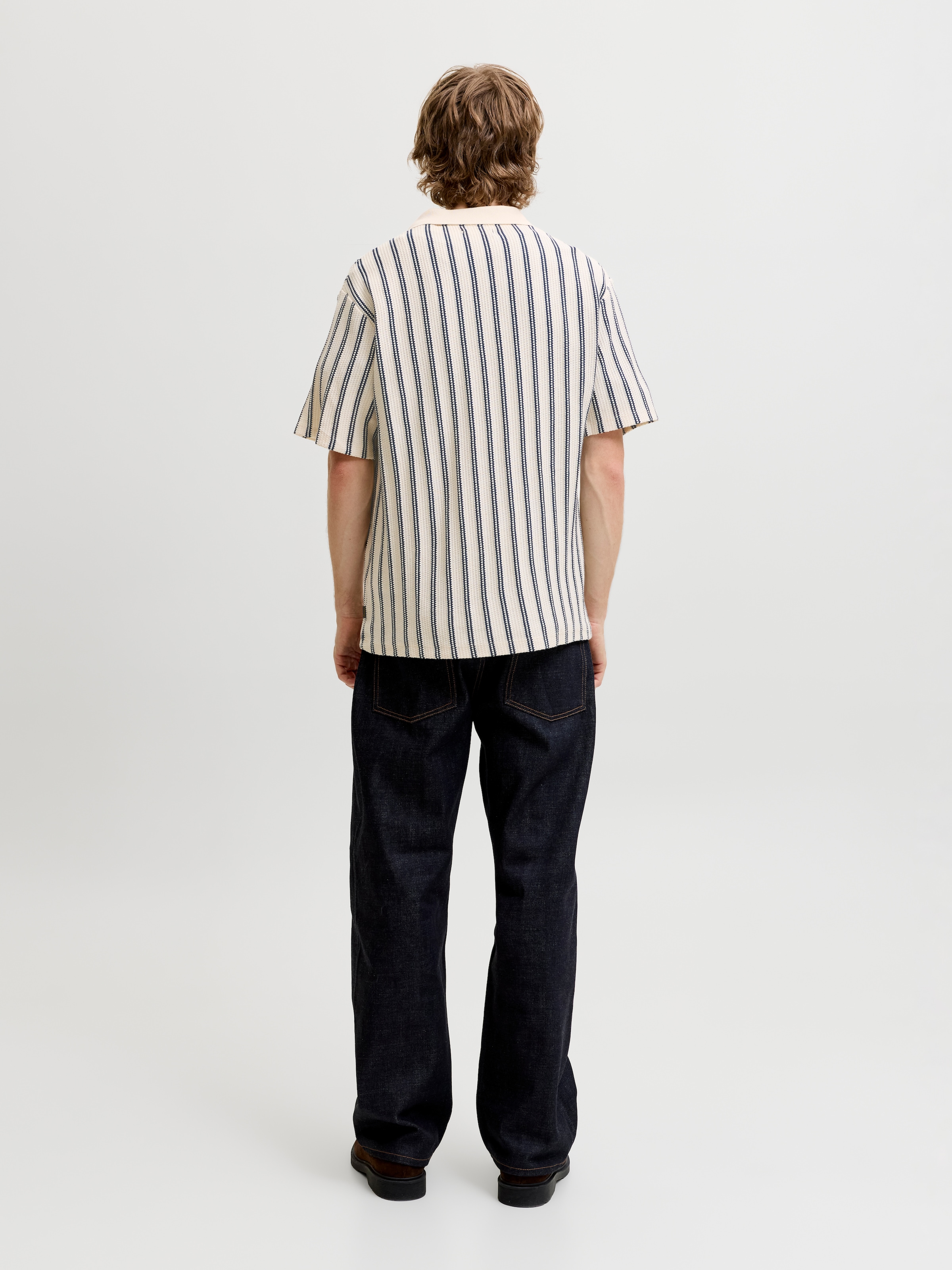 Jack & Jones Poloshirt »JPRBLUHARRY SS SPLIT NECK POLO SN« Baumwollmischung, regular fit